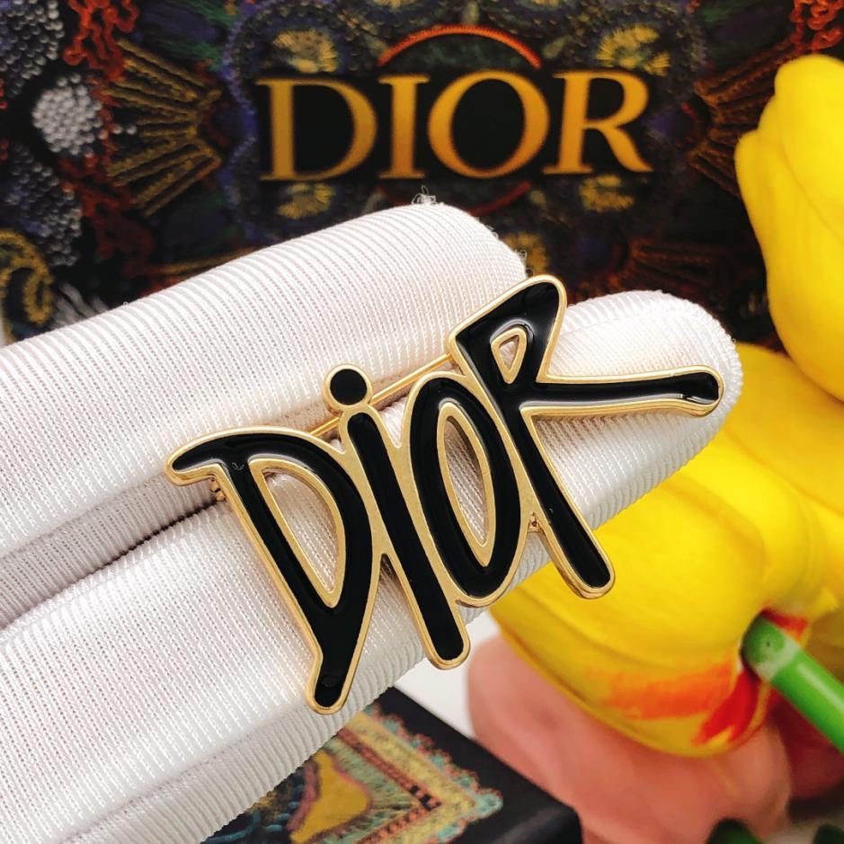 DIOR Logo Brooch