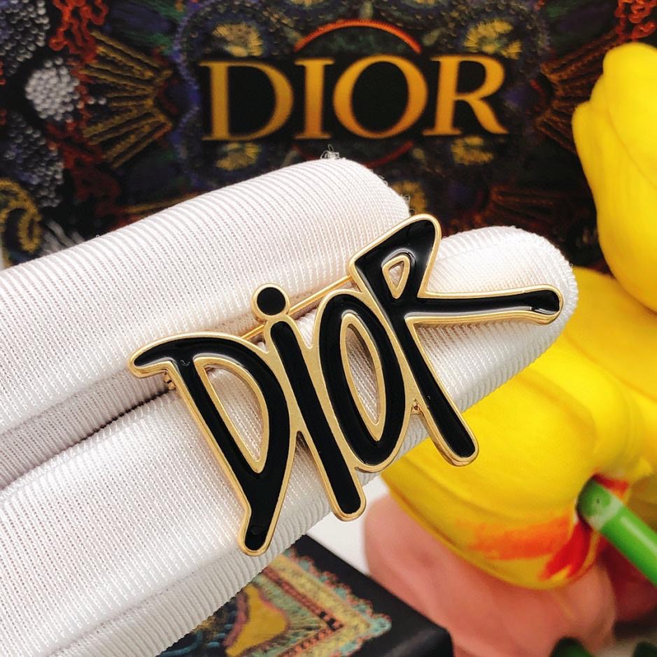 DIOR Logo Brooch