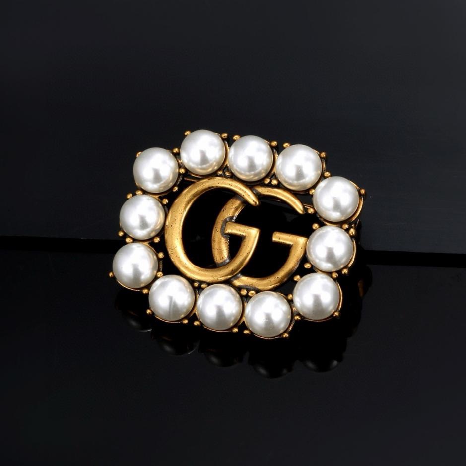 Vintage GG Logo Brooch