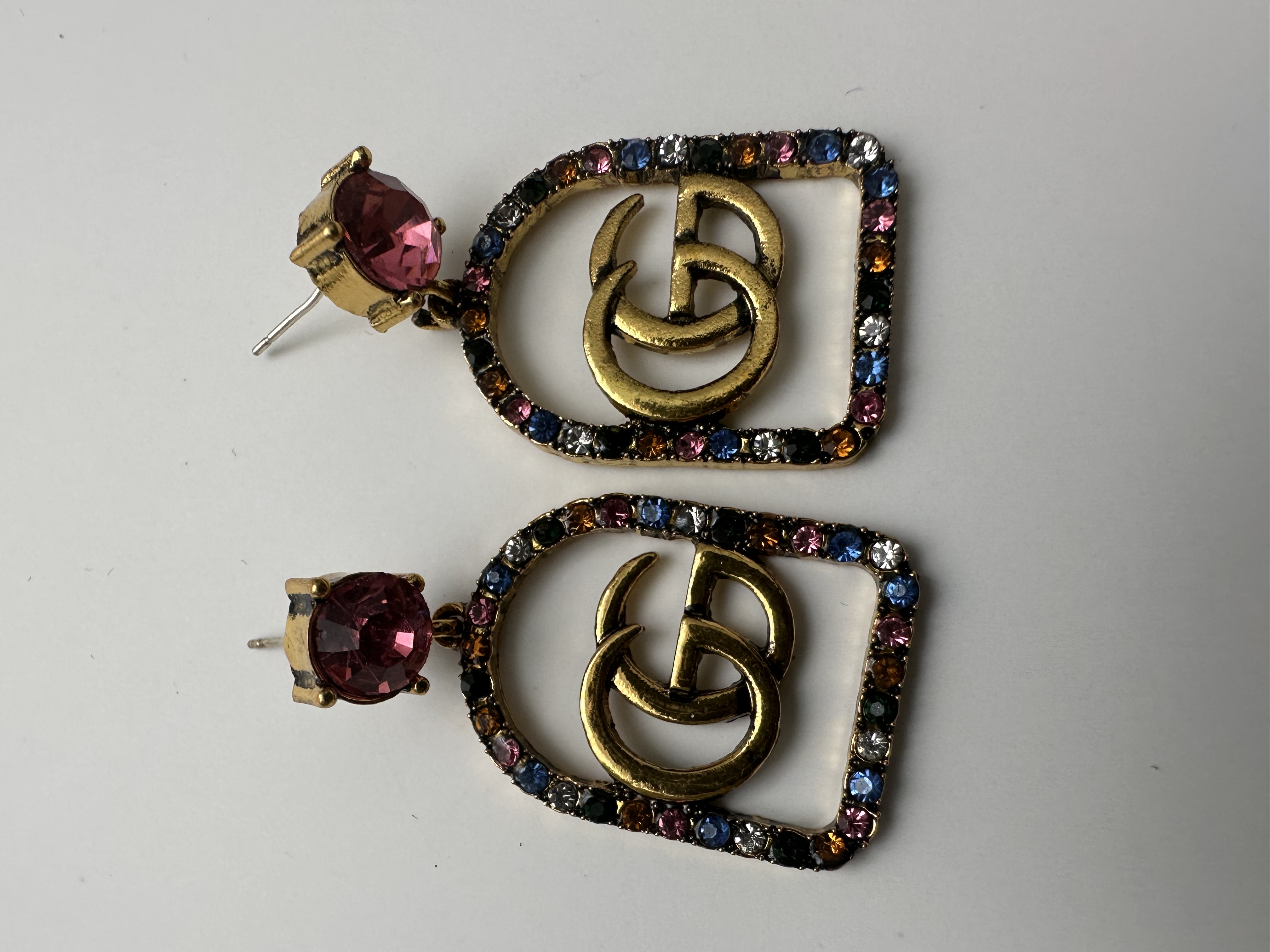 Gold-tone Designer Earrings