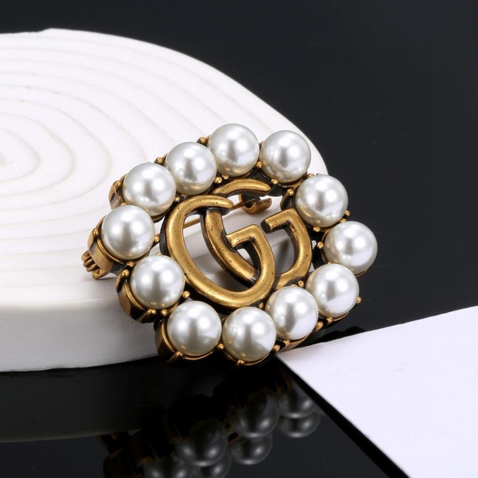 Vintage GG Logo Brooch