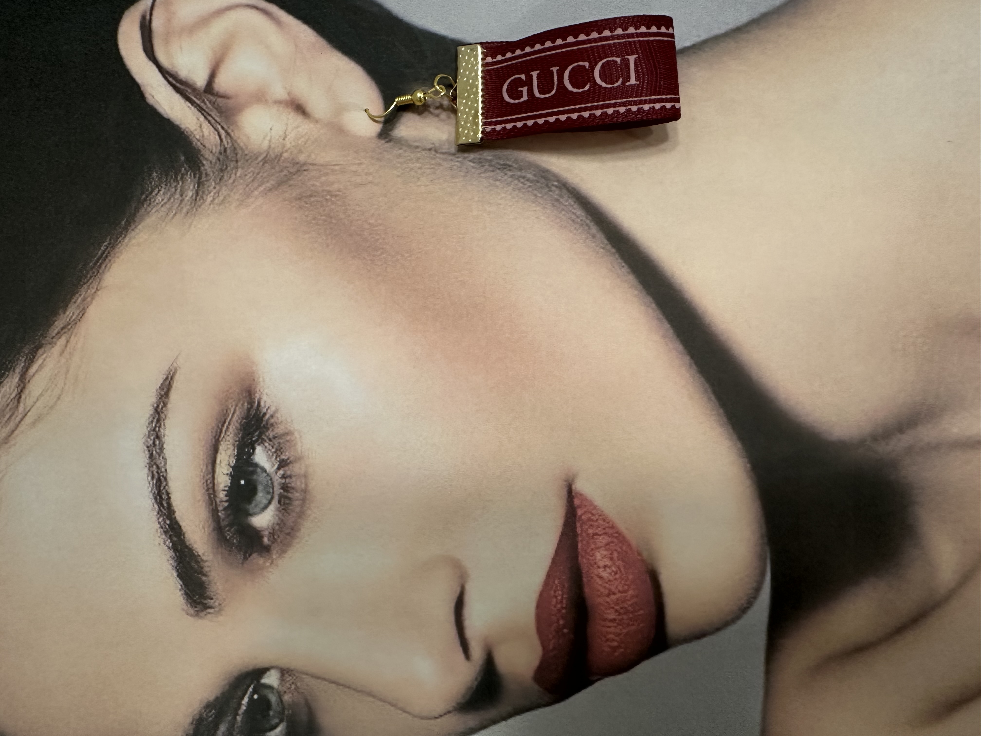 Gucci Ribbon Earrings