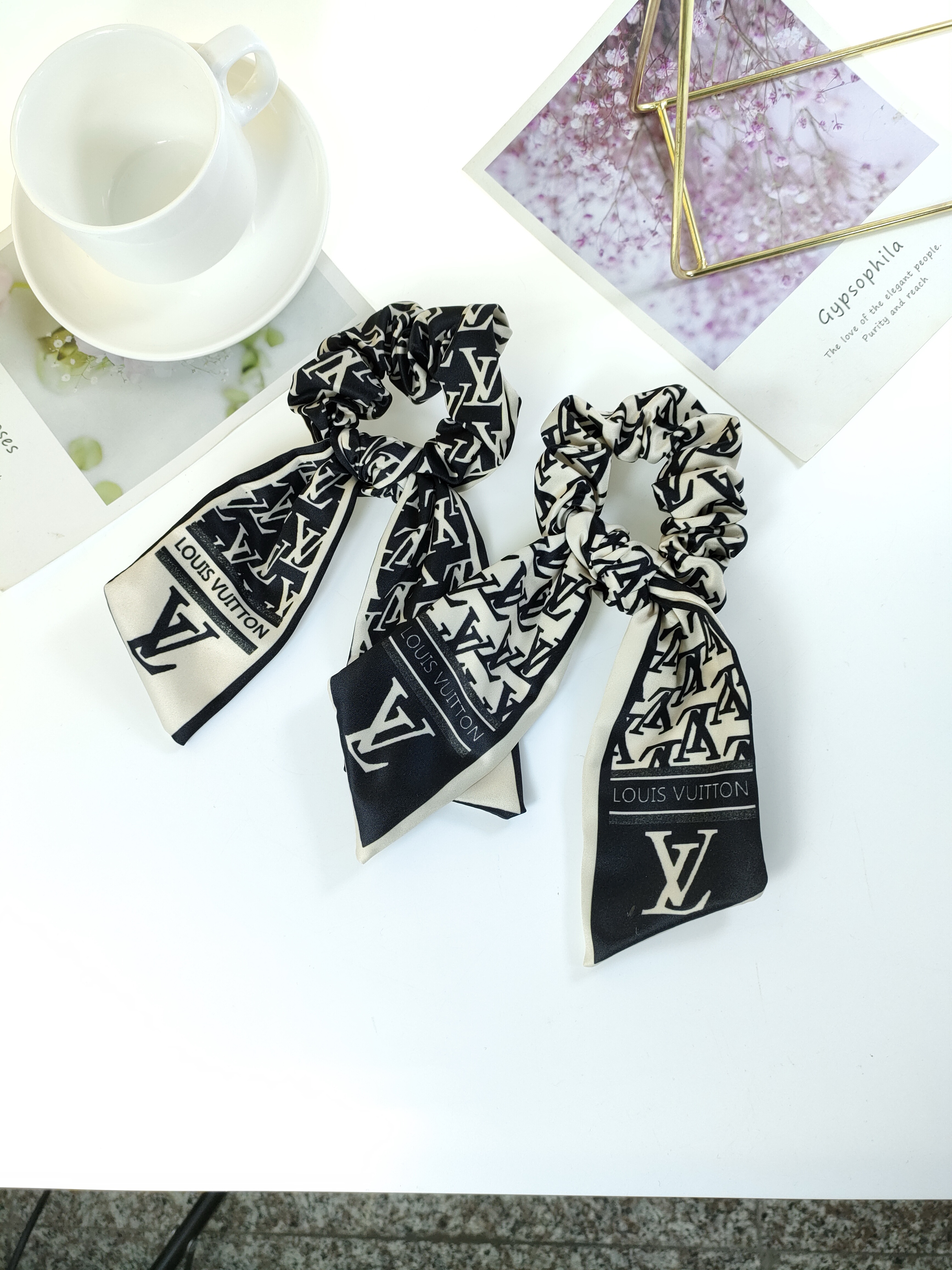 Silk Hair Scrunchies