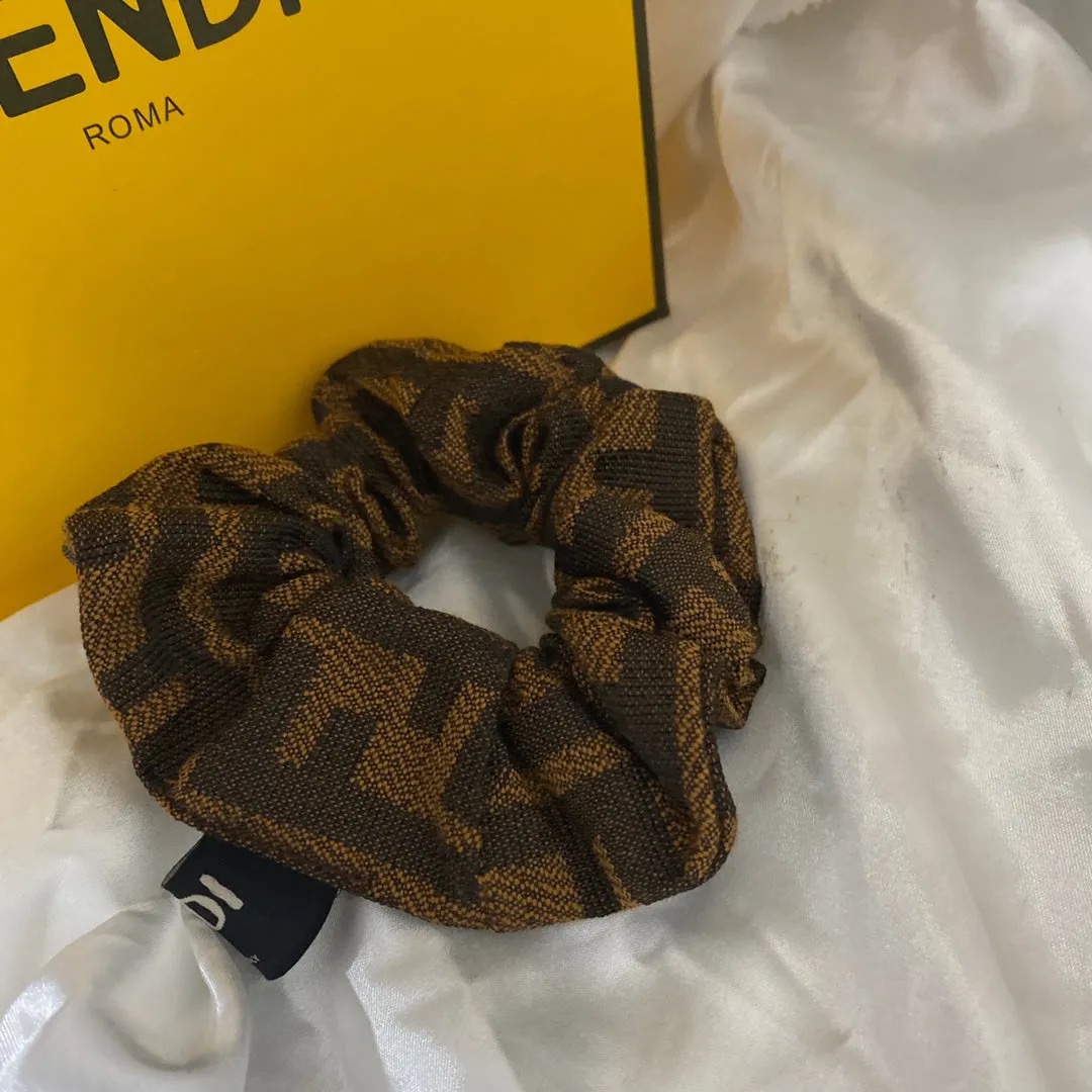 Monogram Scrunchie