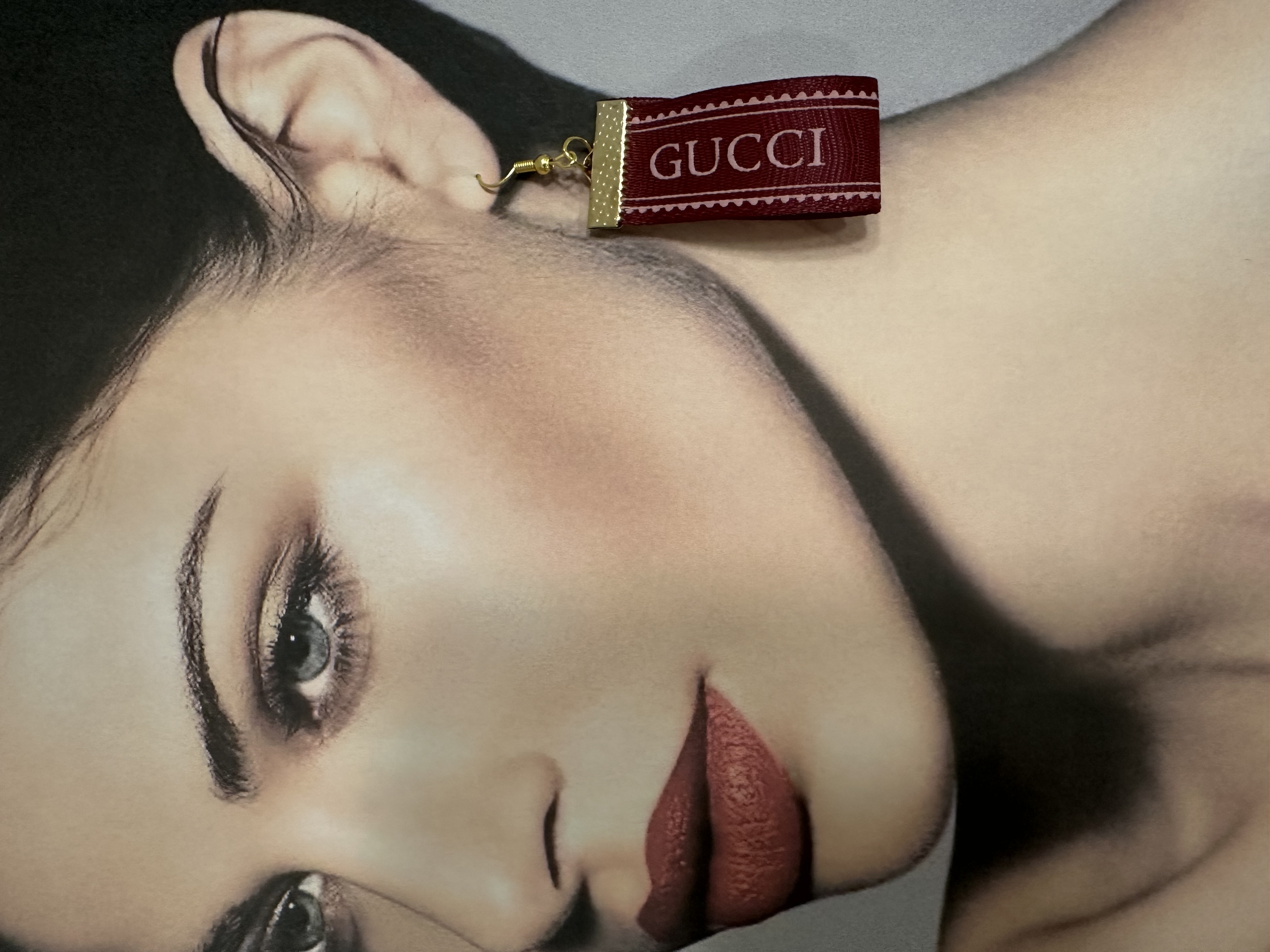 Gucci Ribbon Earrings