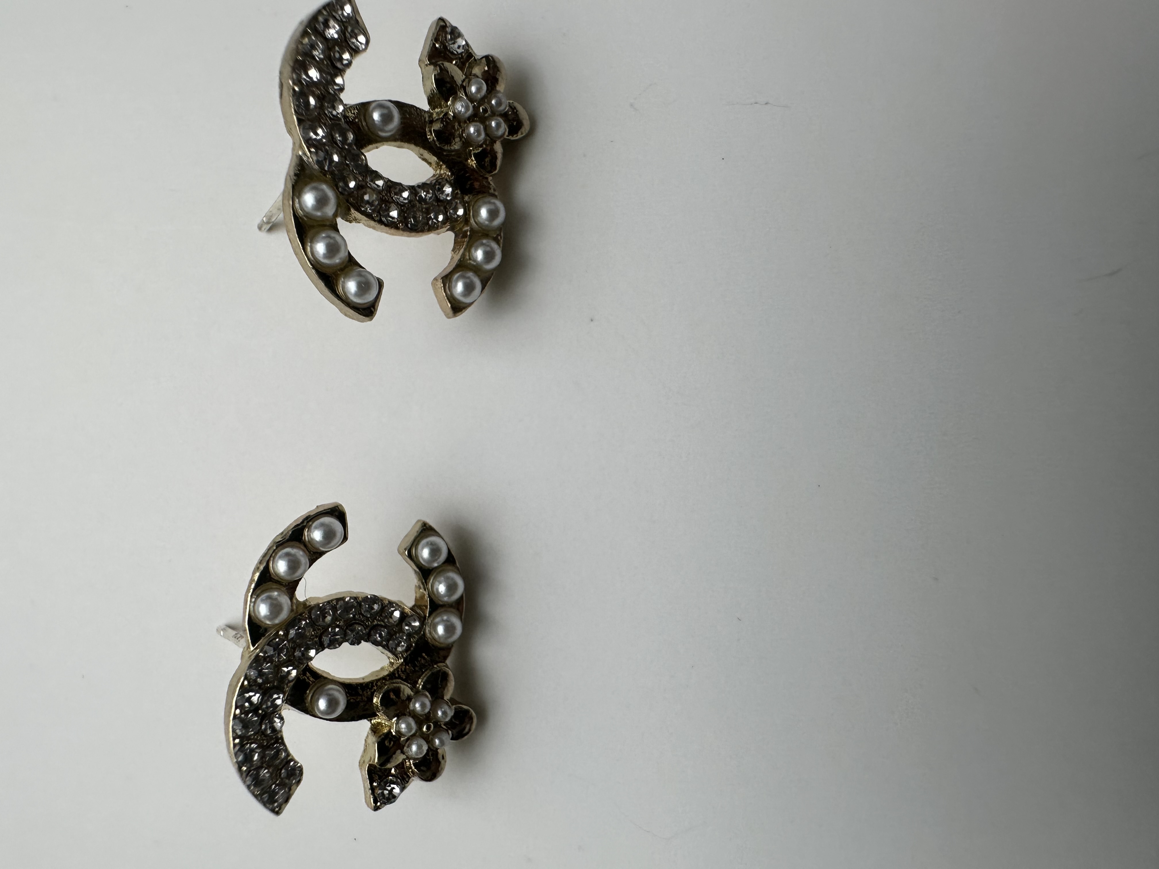 Chanel-Inspired Pearl Earrings