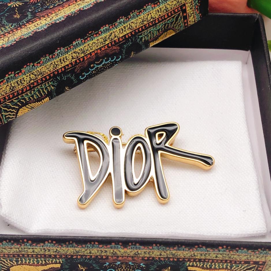 DIOR Logo Brooch