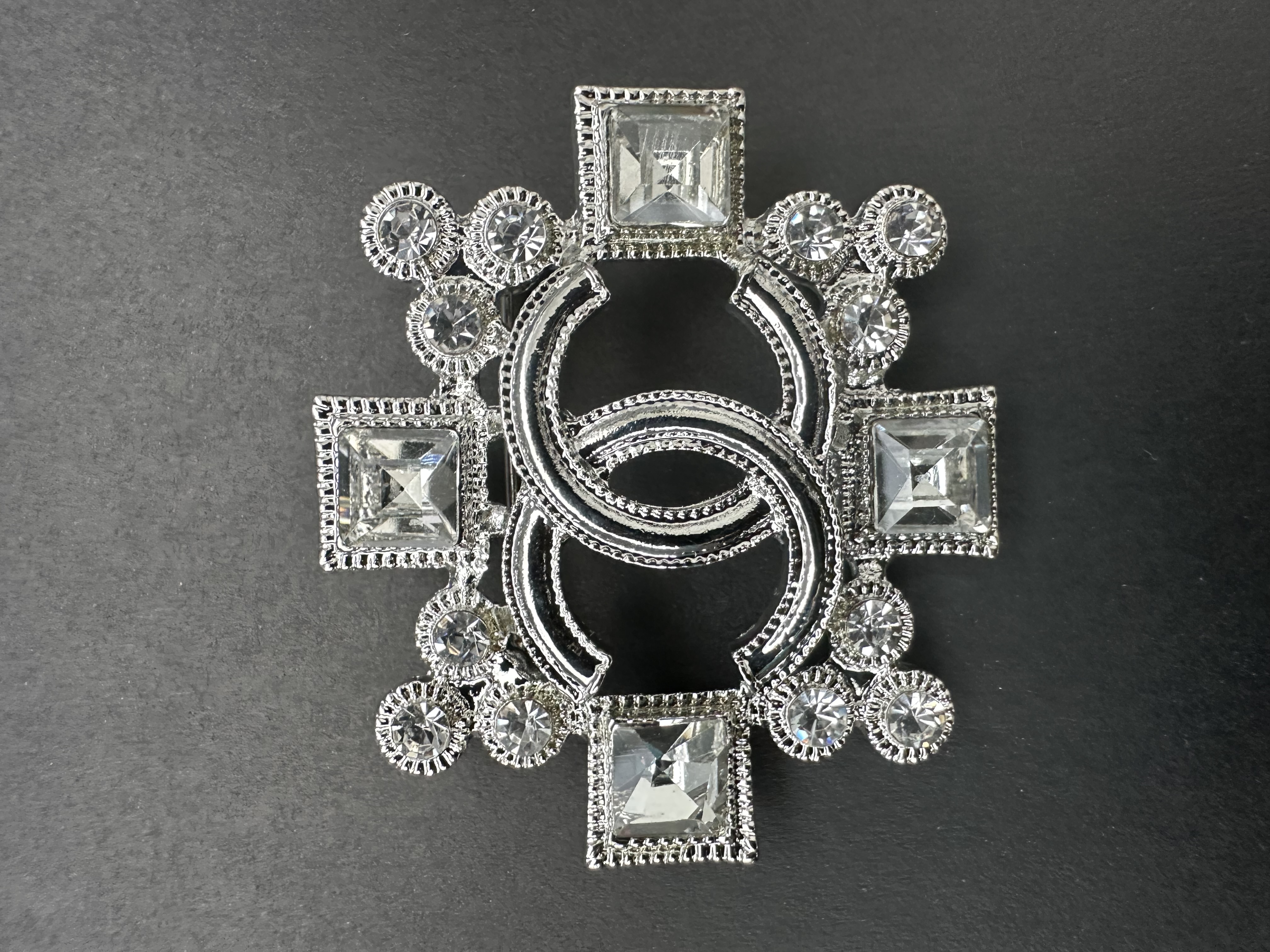 Vintage Crystal Brooch