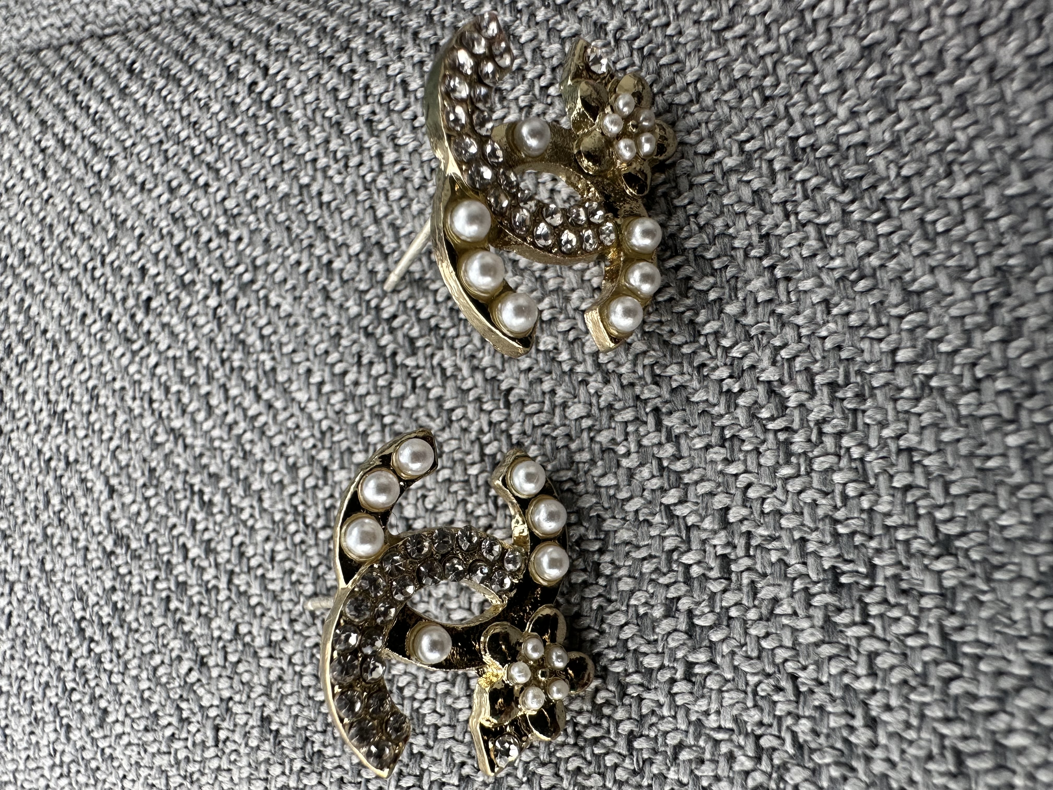 Chanel-Inspired Pearl Earrings