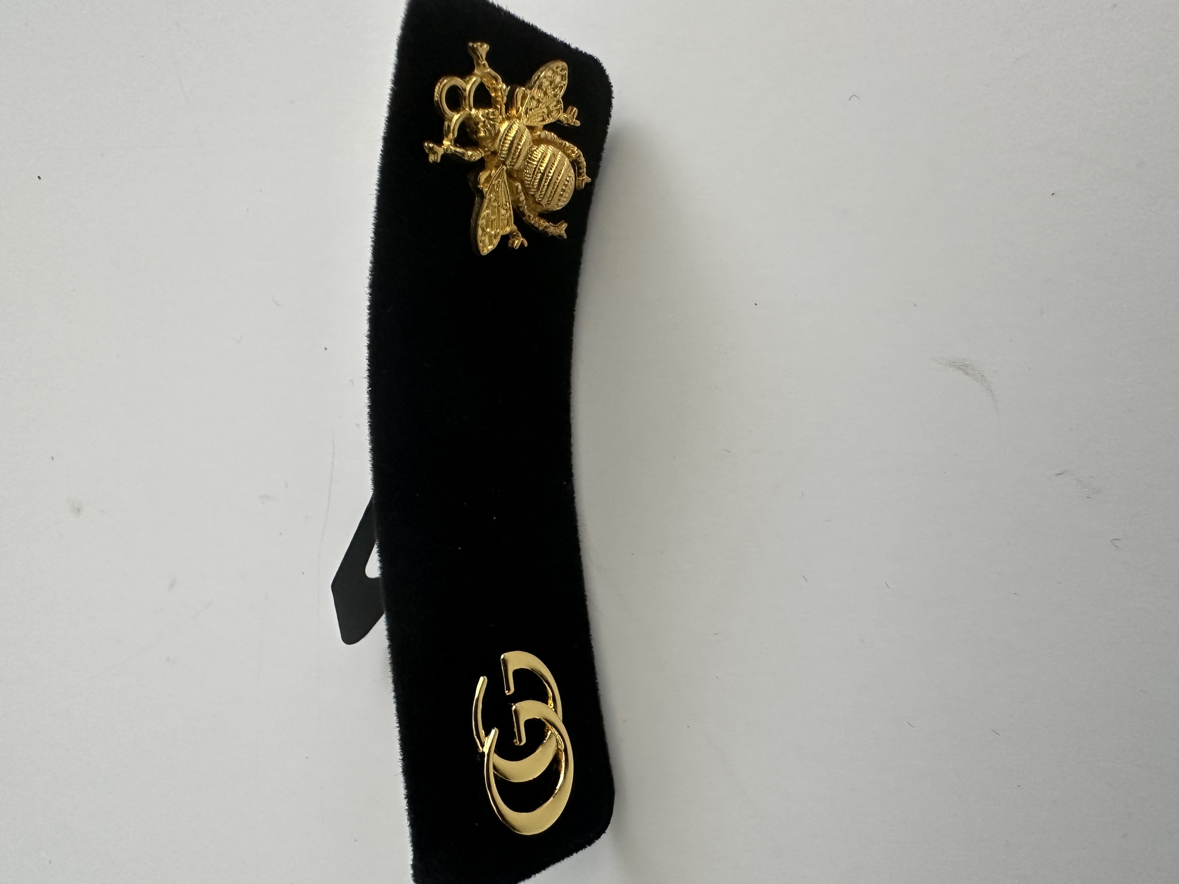 Black Velvet Hair Clip