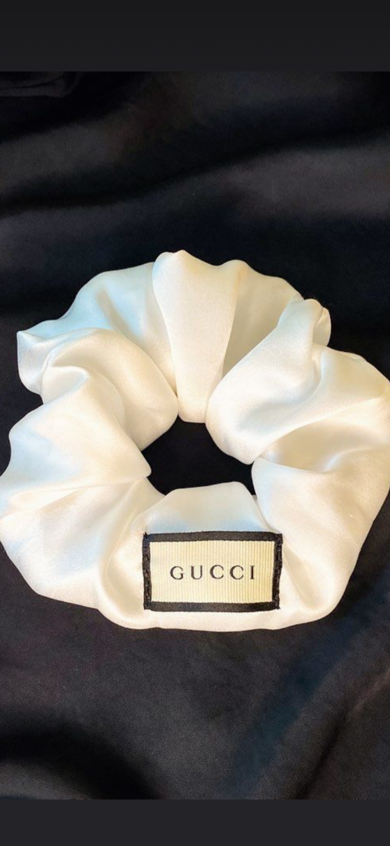 Gucci Silk Scrunchie