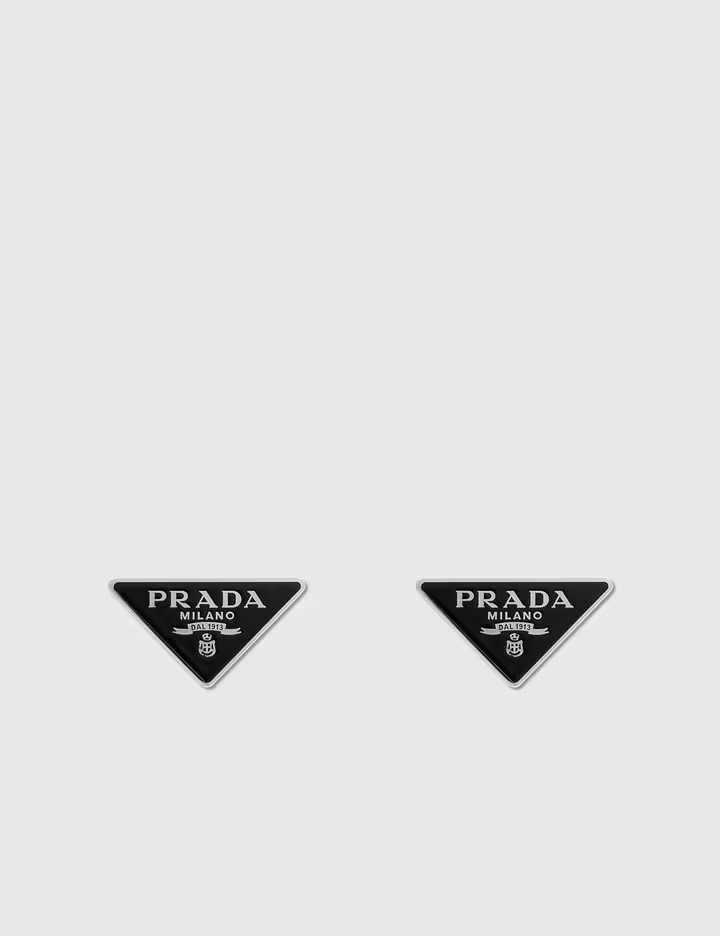  Triangle Logo Earrings