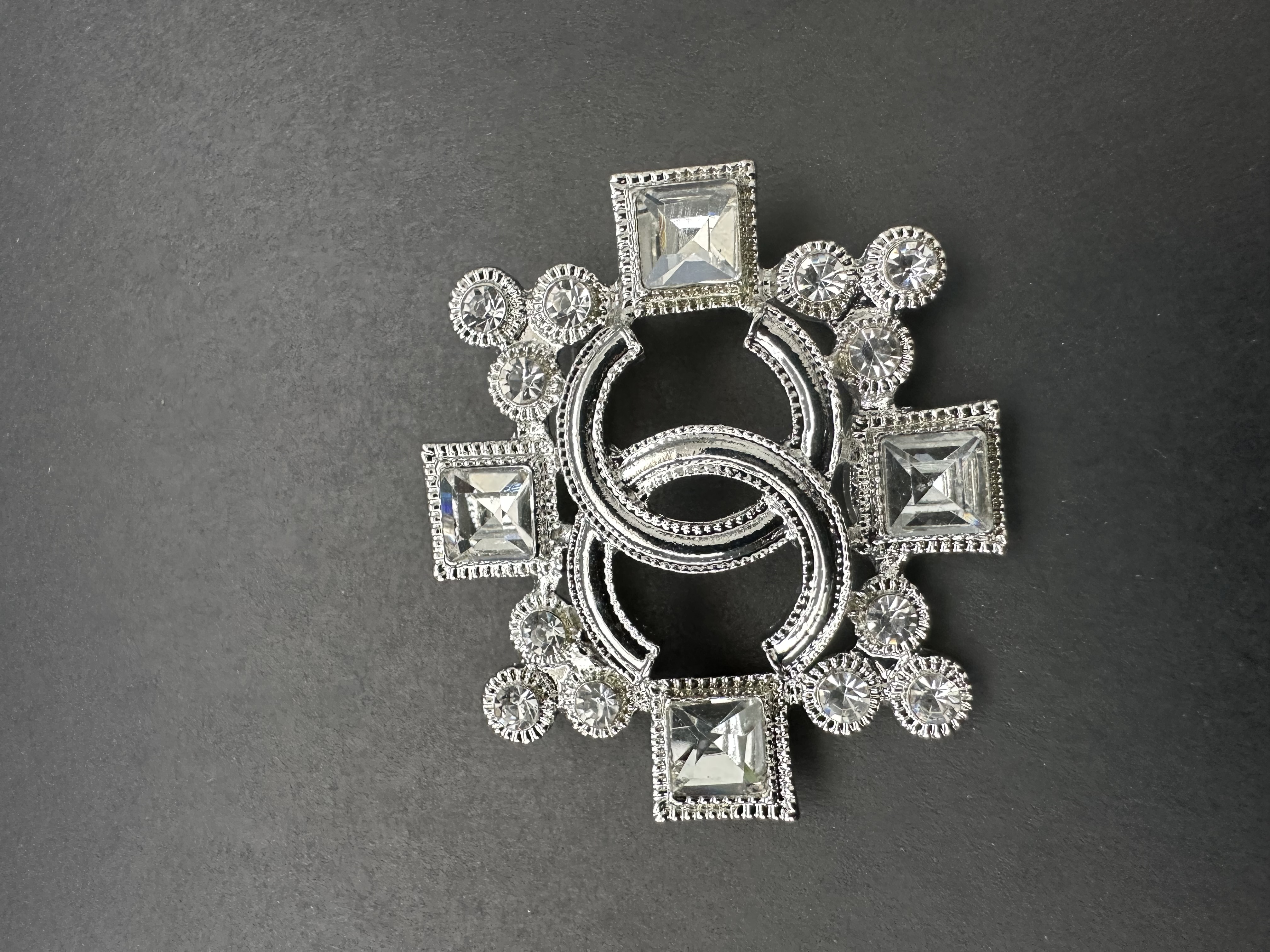 Vintage Crystal Brooch