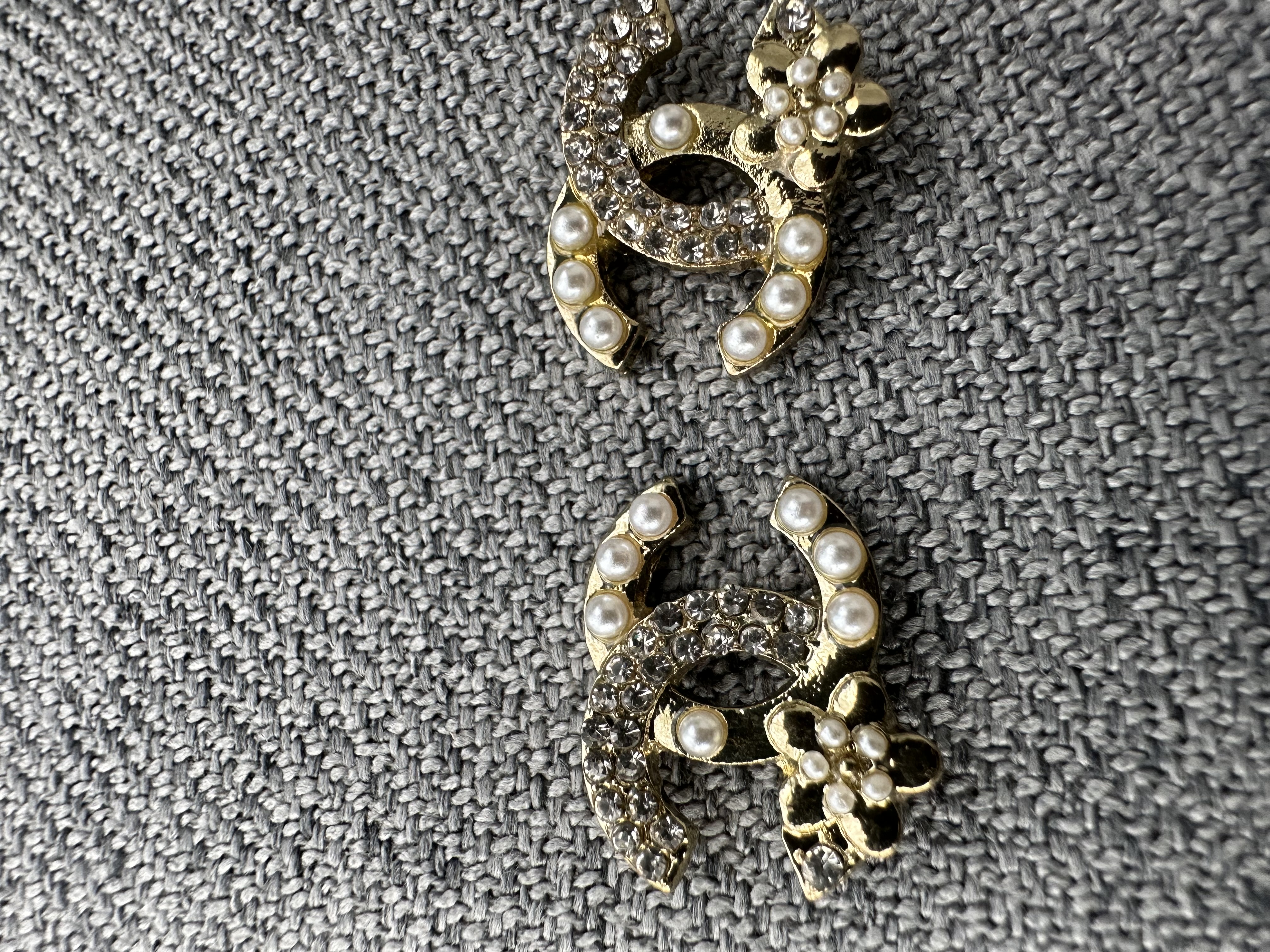 Chanel-Inspired Pearl Earrings