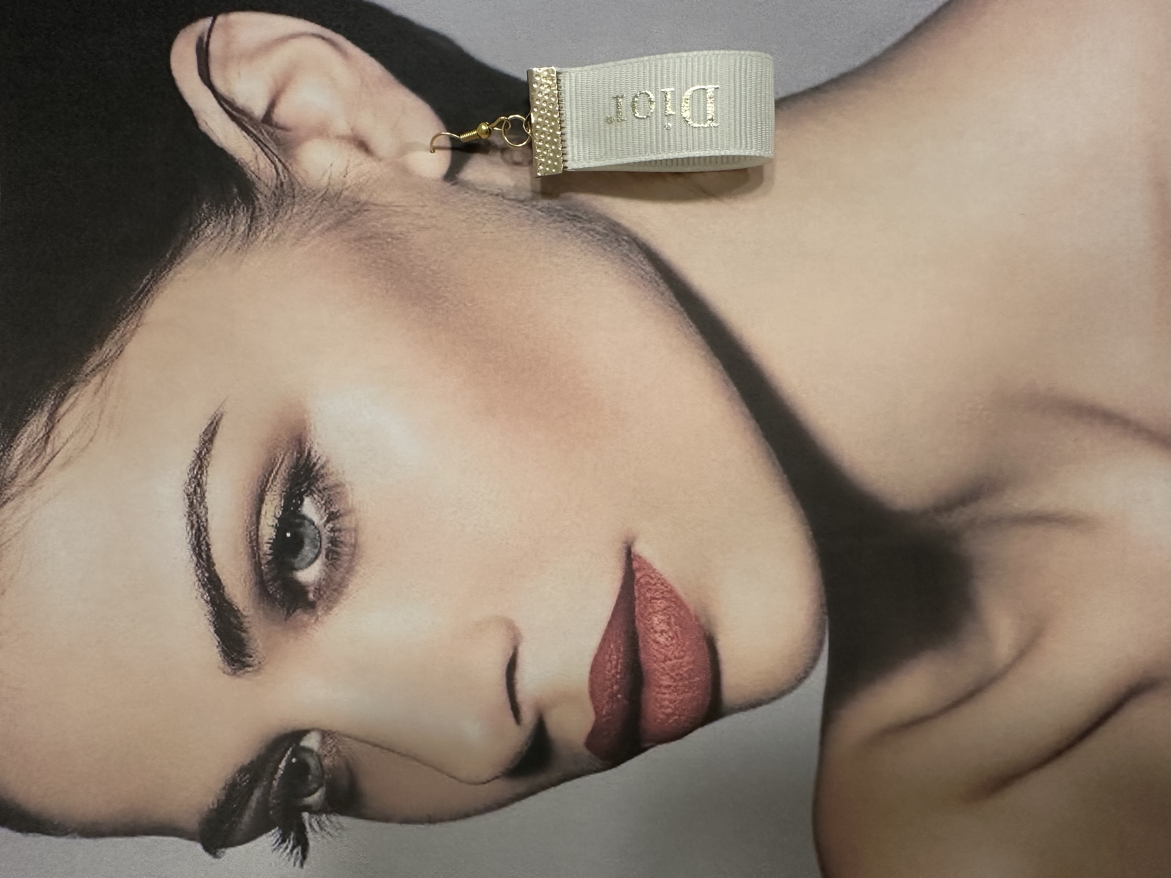 Dior Ribbon Earrings