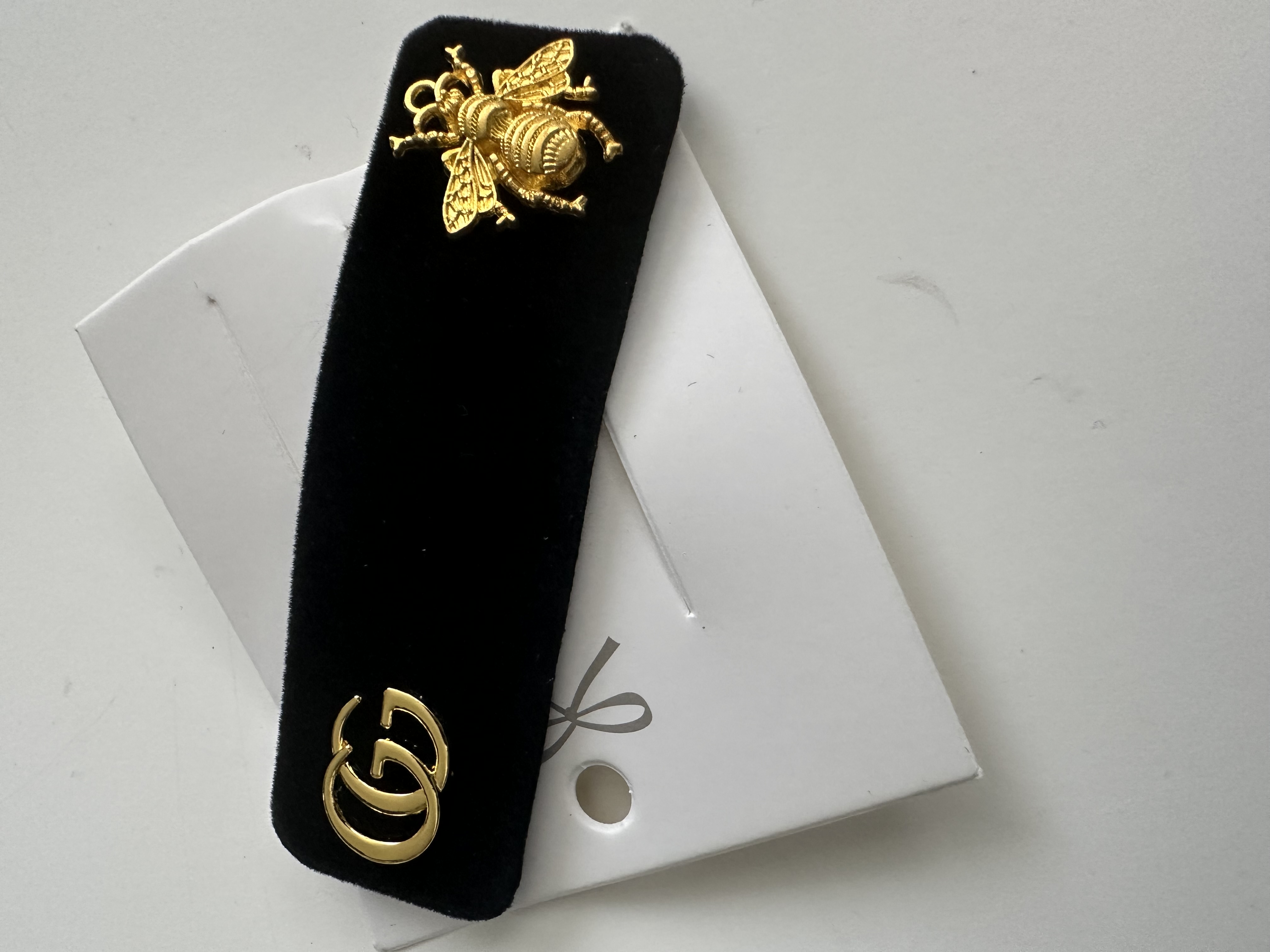  Black Velvet Hair Clip