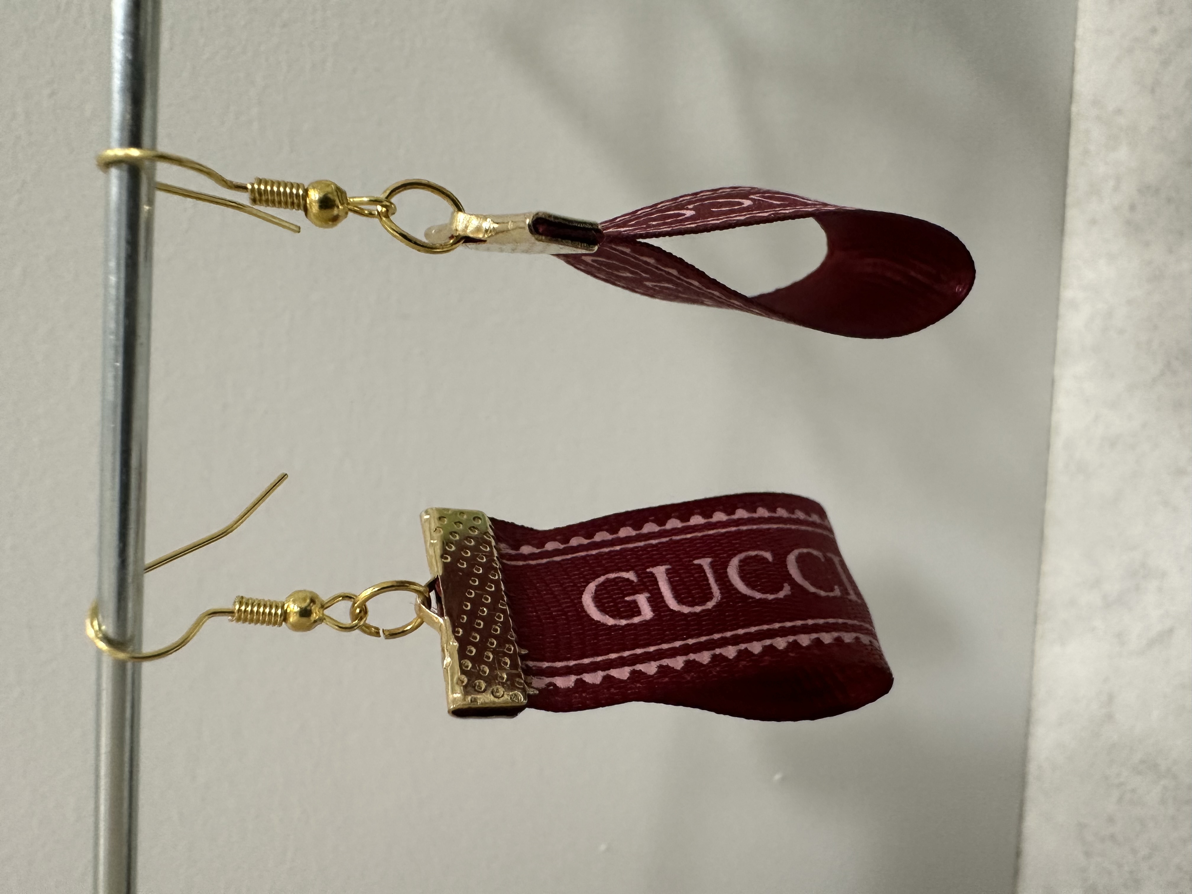 Gucci Ribbon Earrings