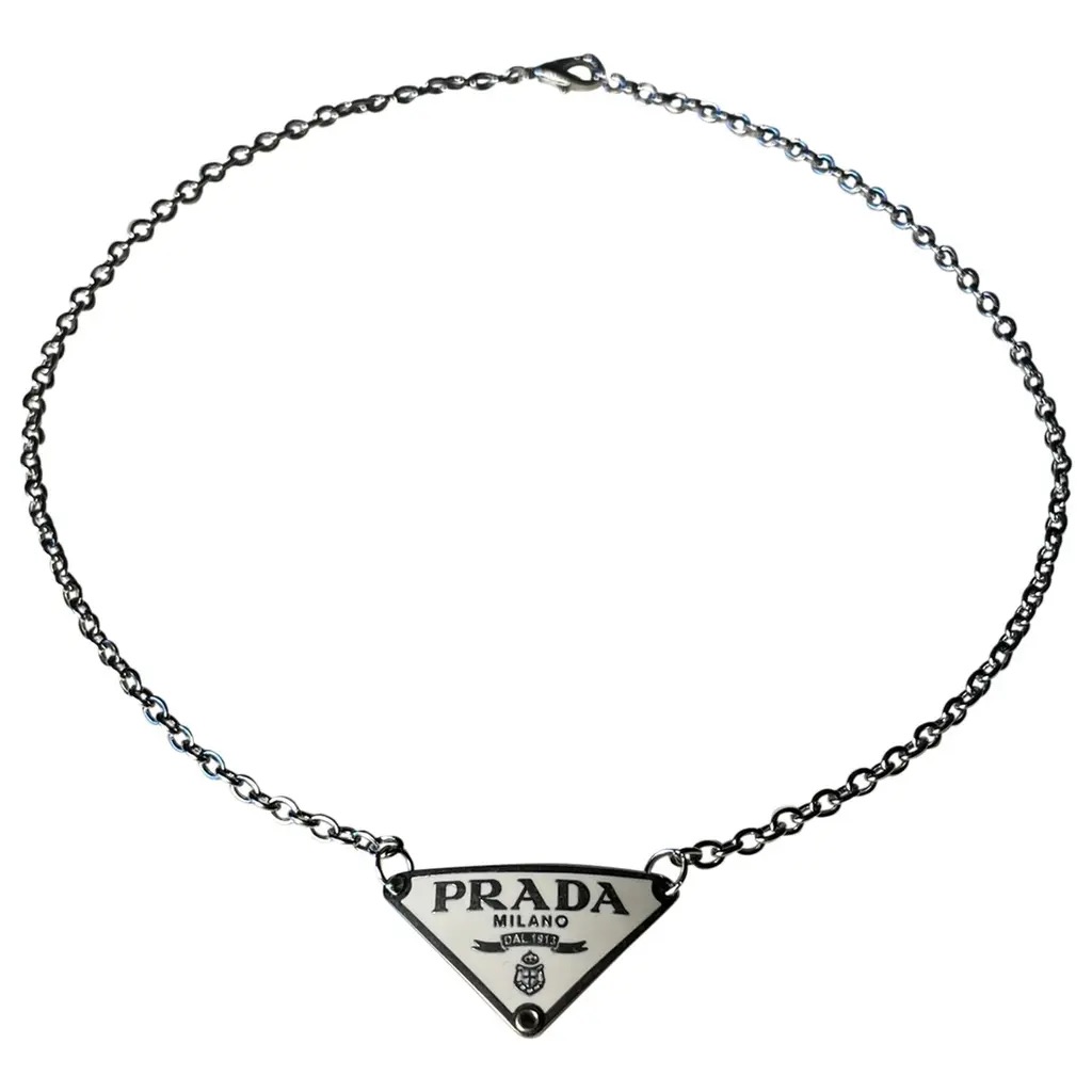 Silver Triangle Necklace
