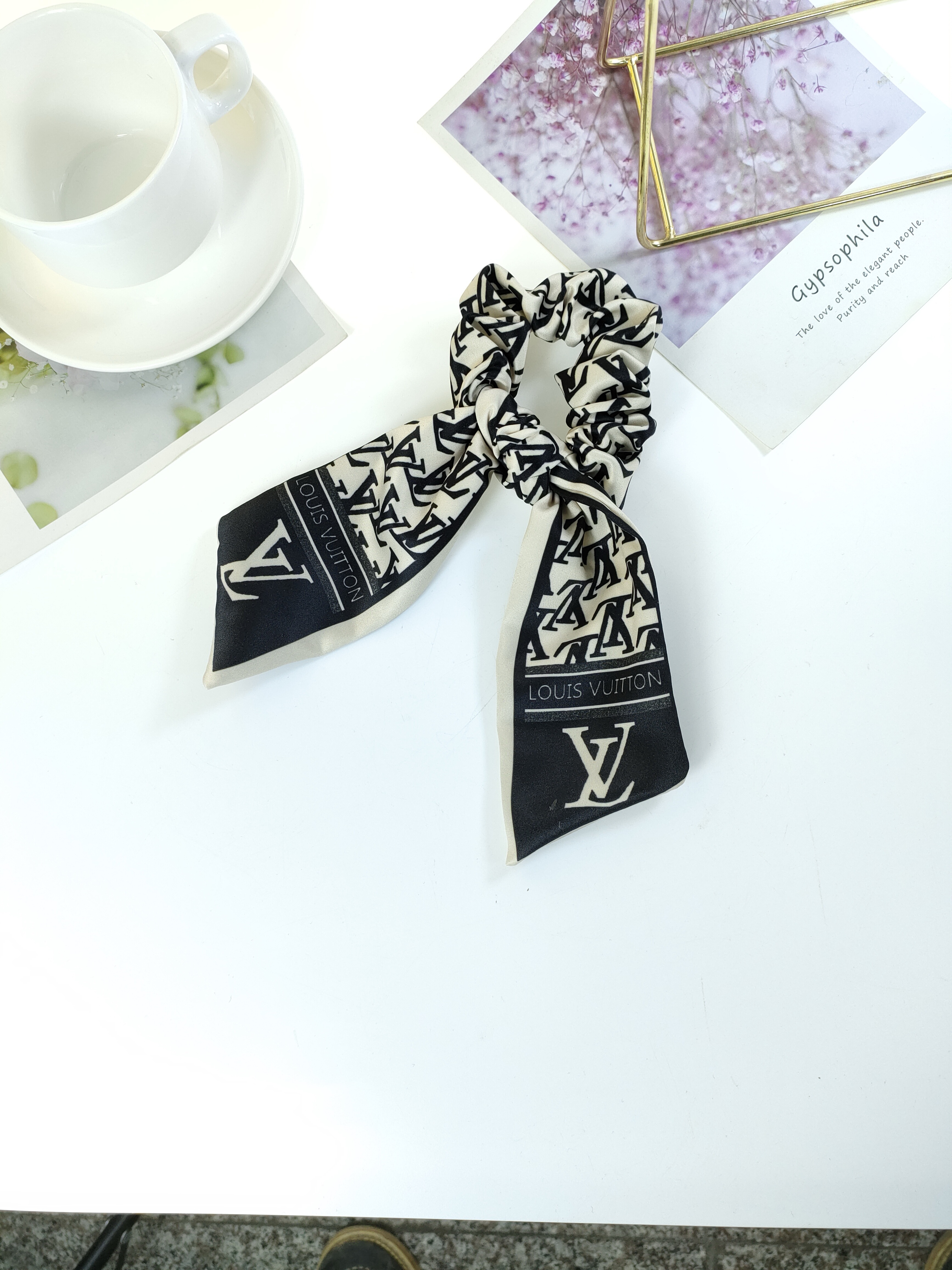  Silk Hair Scrunchies