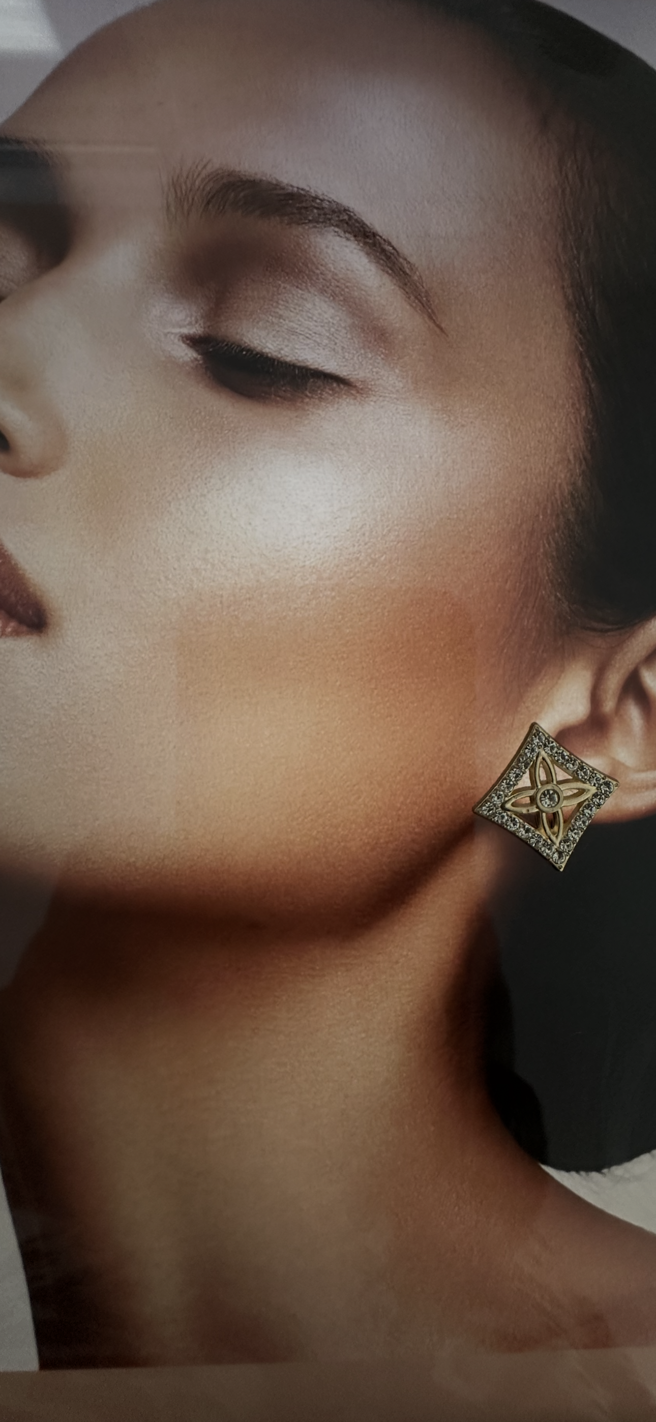 Geometric Pearl Stud Earrings