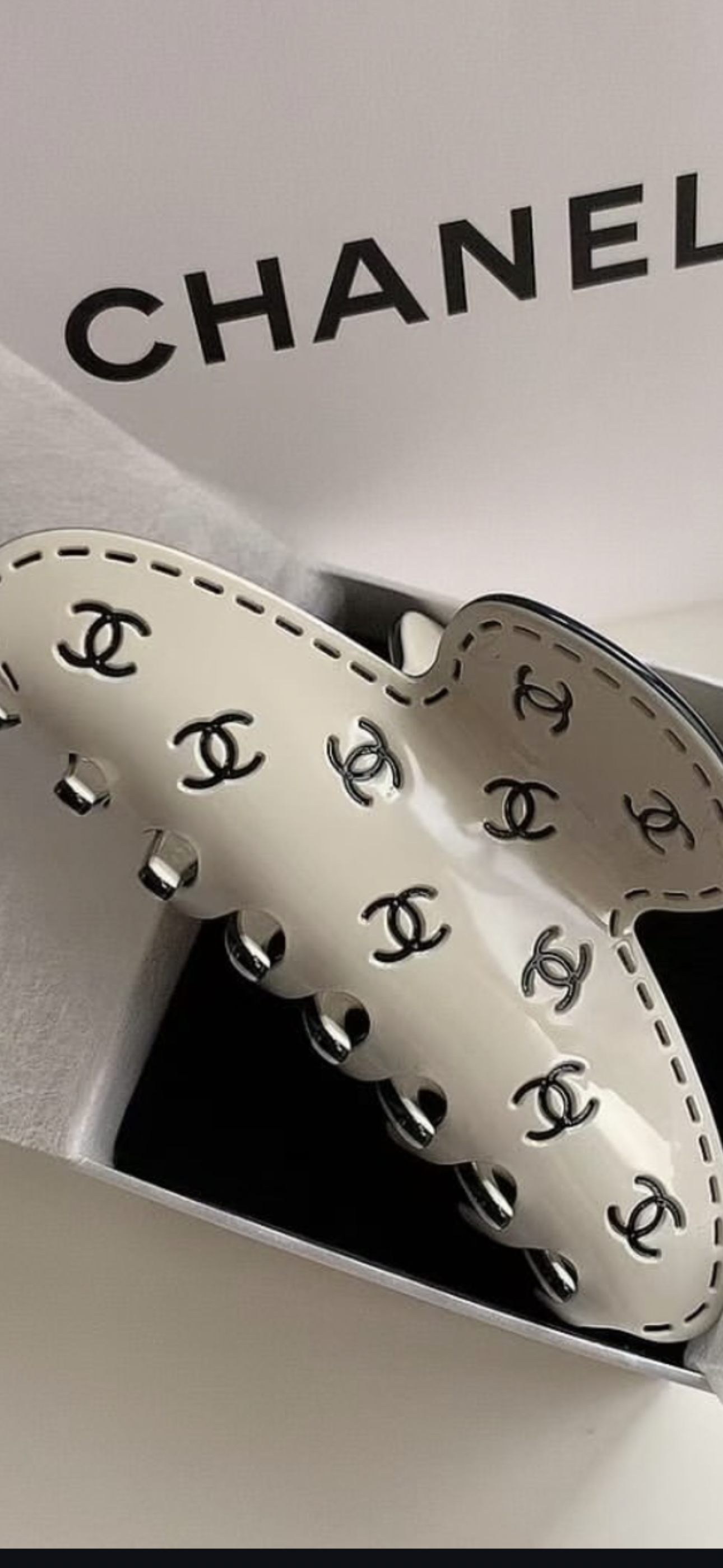 Chanel Hair Claw Clips