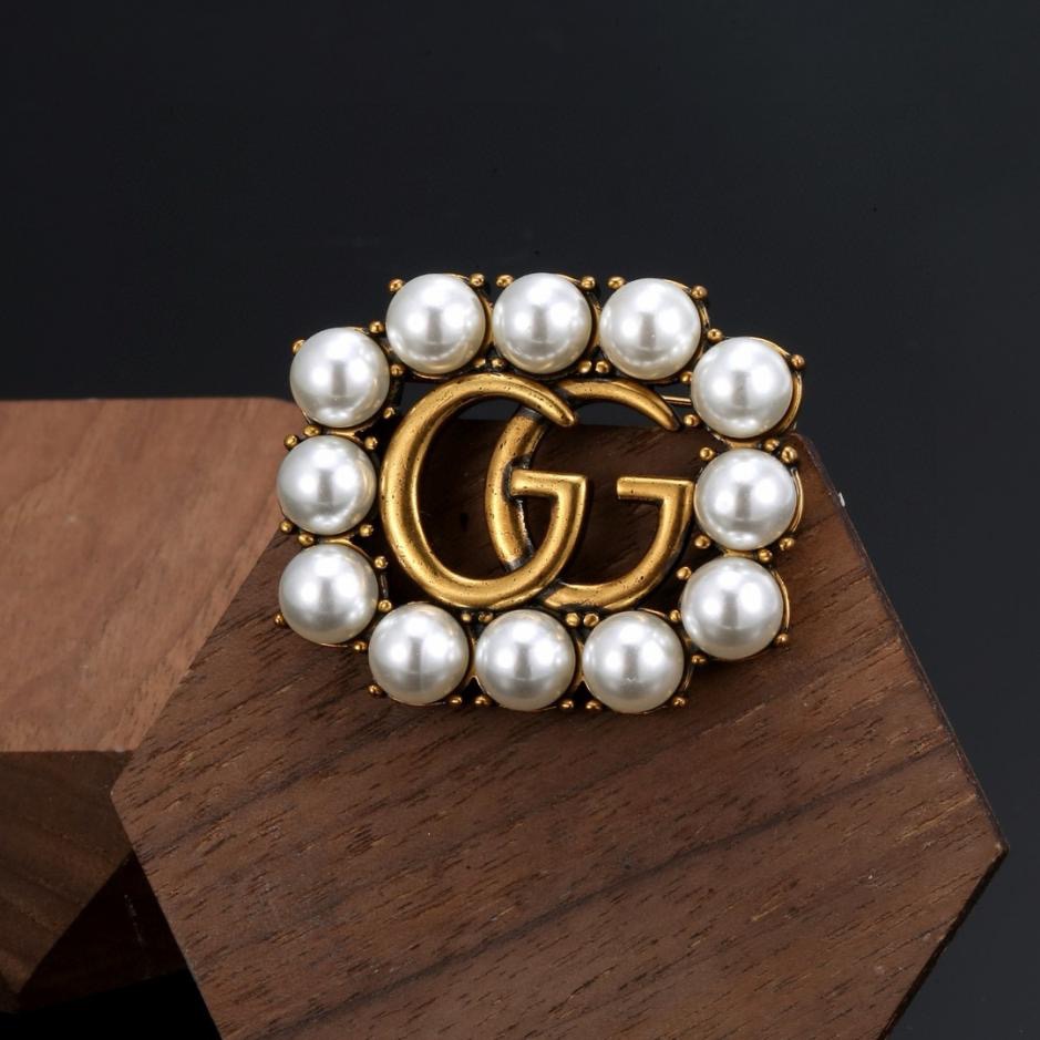 Vintage GG Logo Brooch