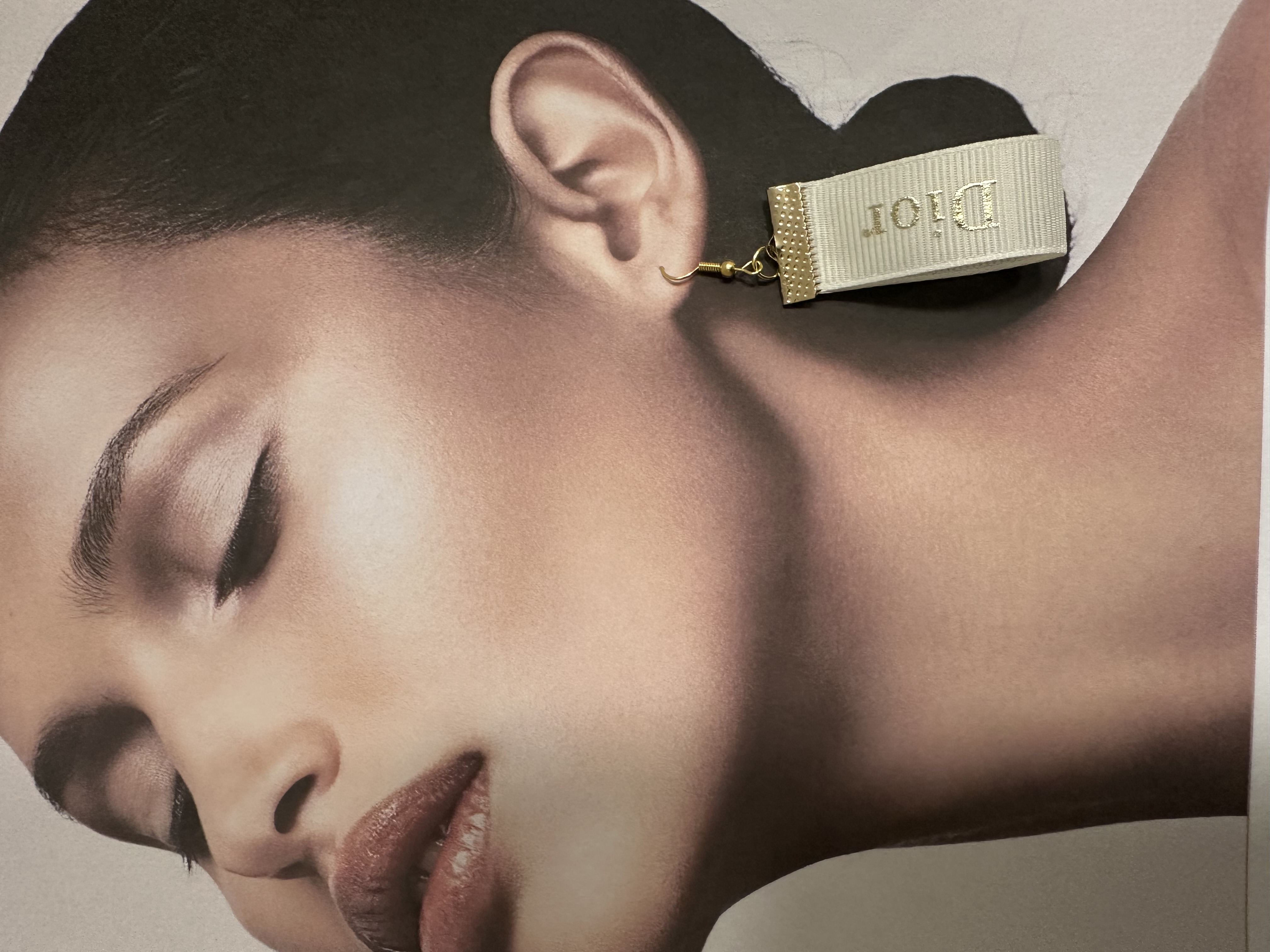 Dior Ribbon Earrings