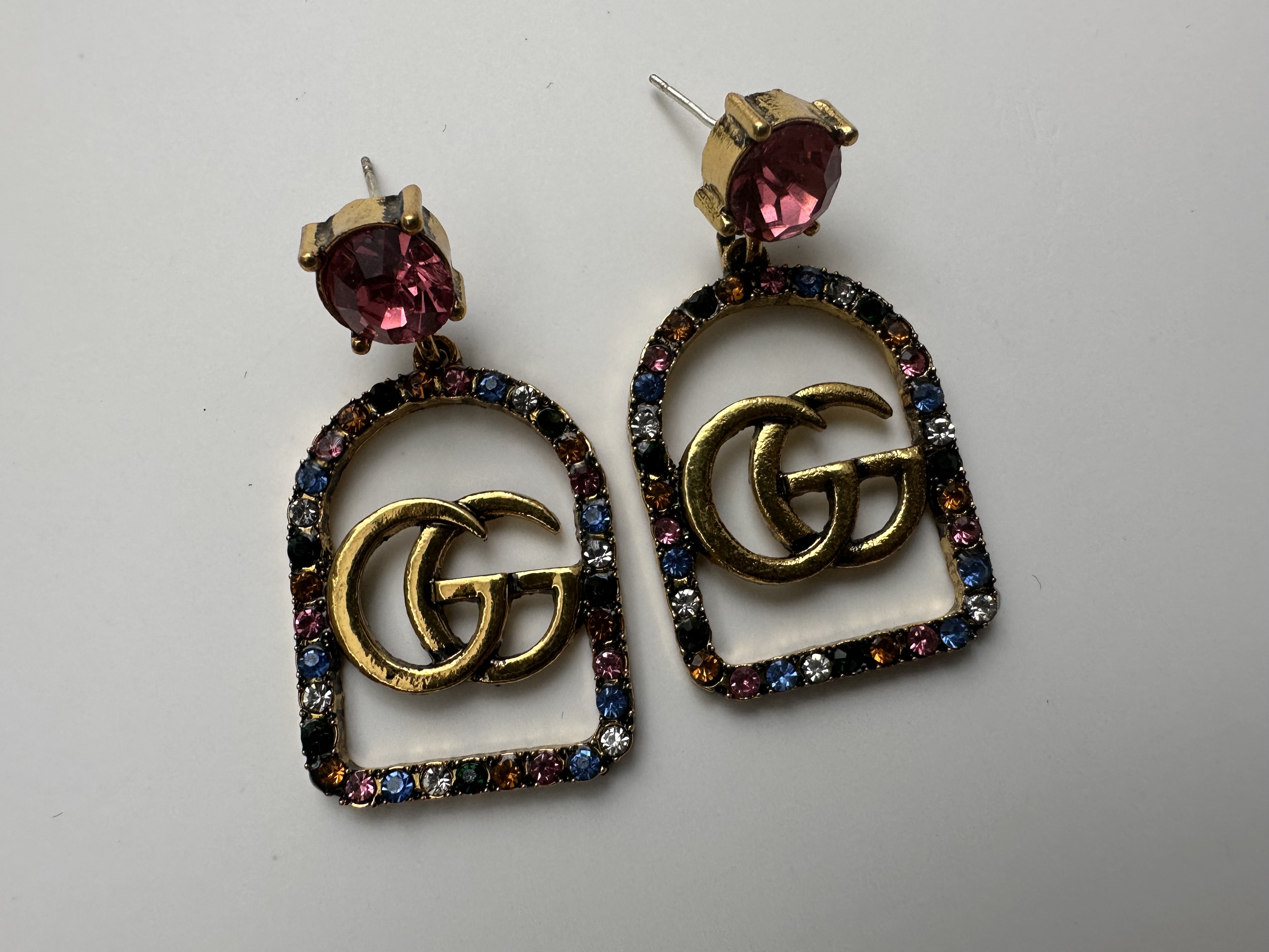 Gold-tone Designer Earrings