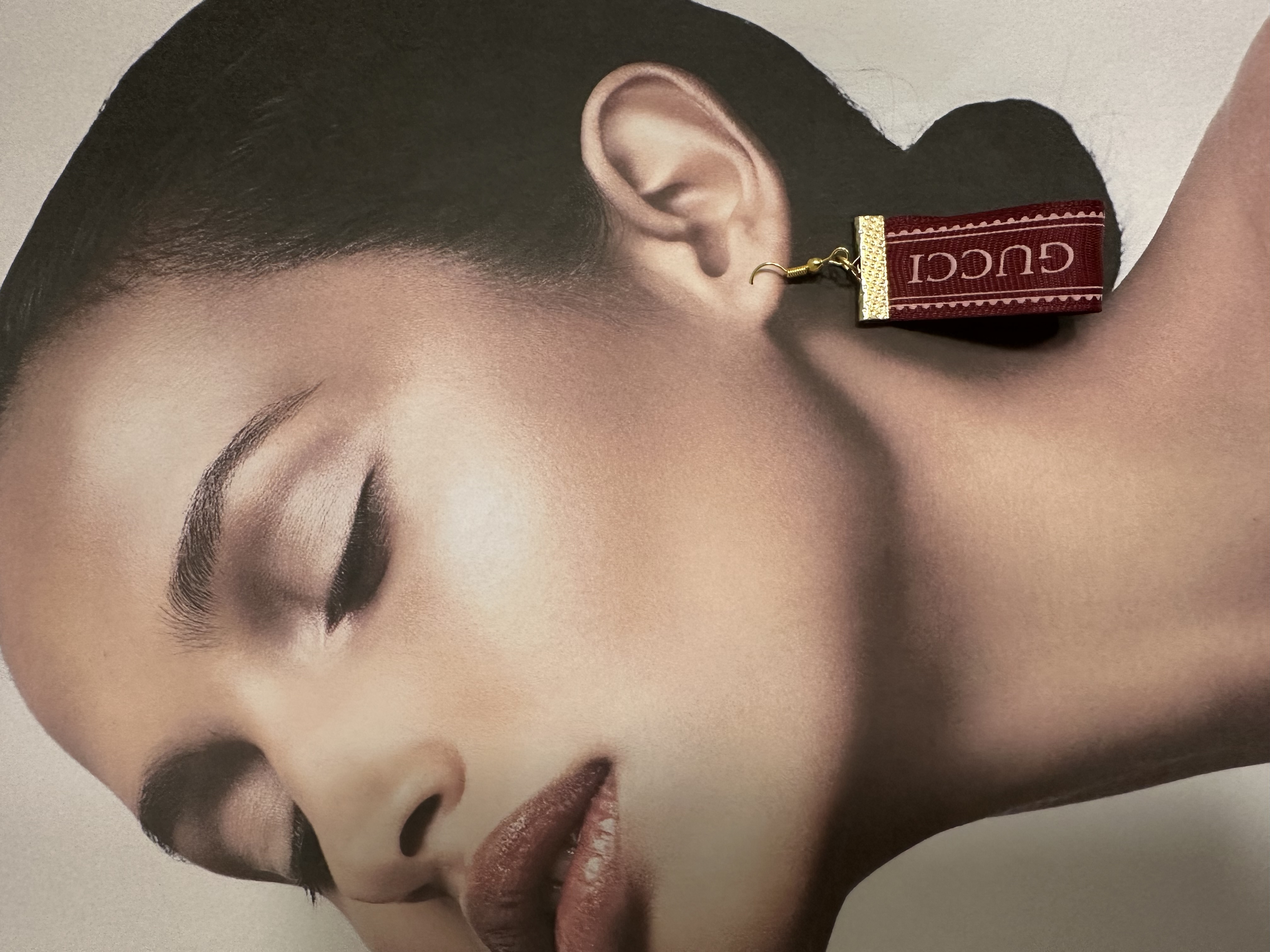 Gucci Ribbon Earrings