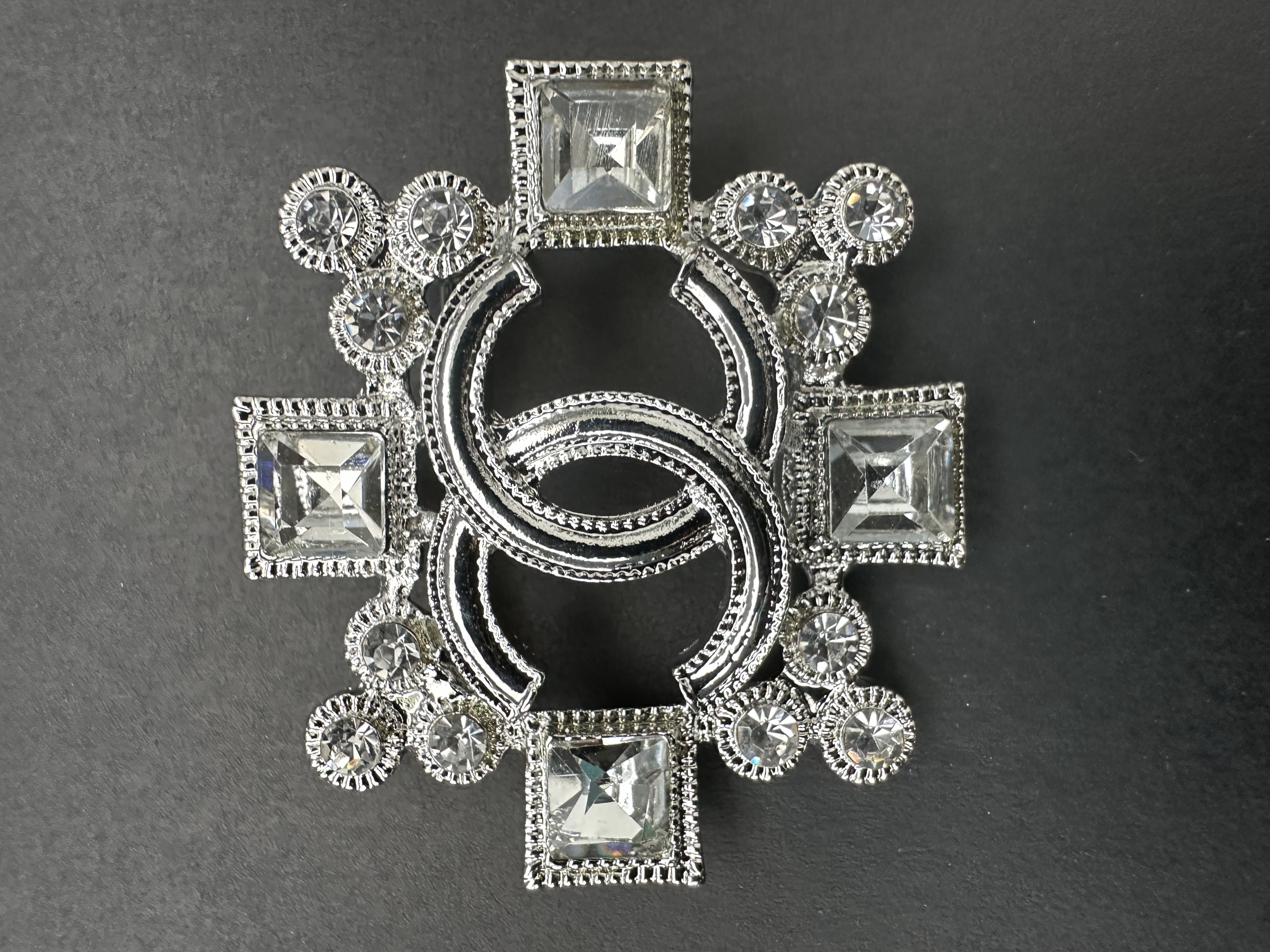 Vintage Crystal Brooch