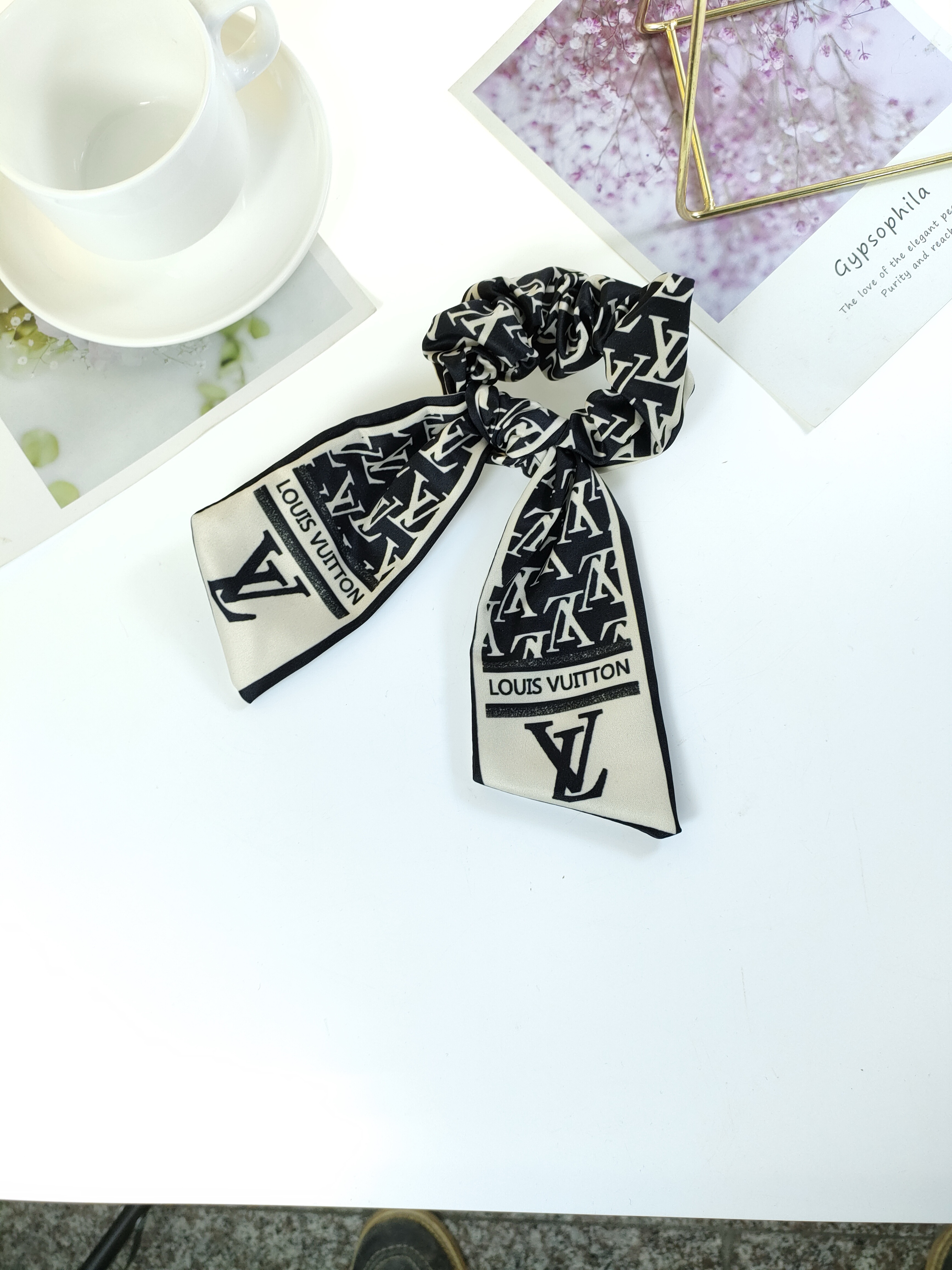  Silk Hair Scrunchies