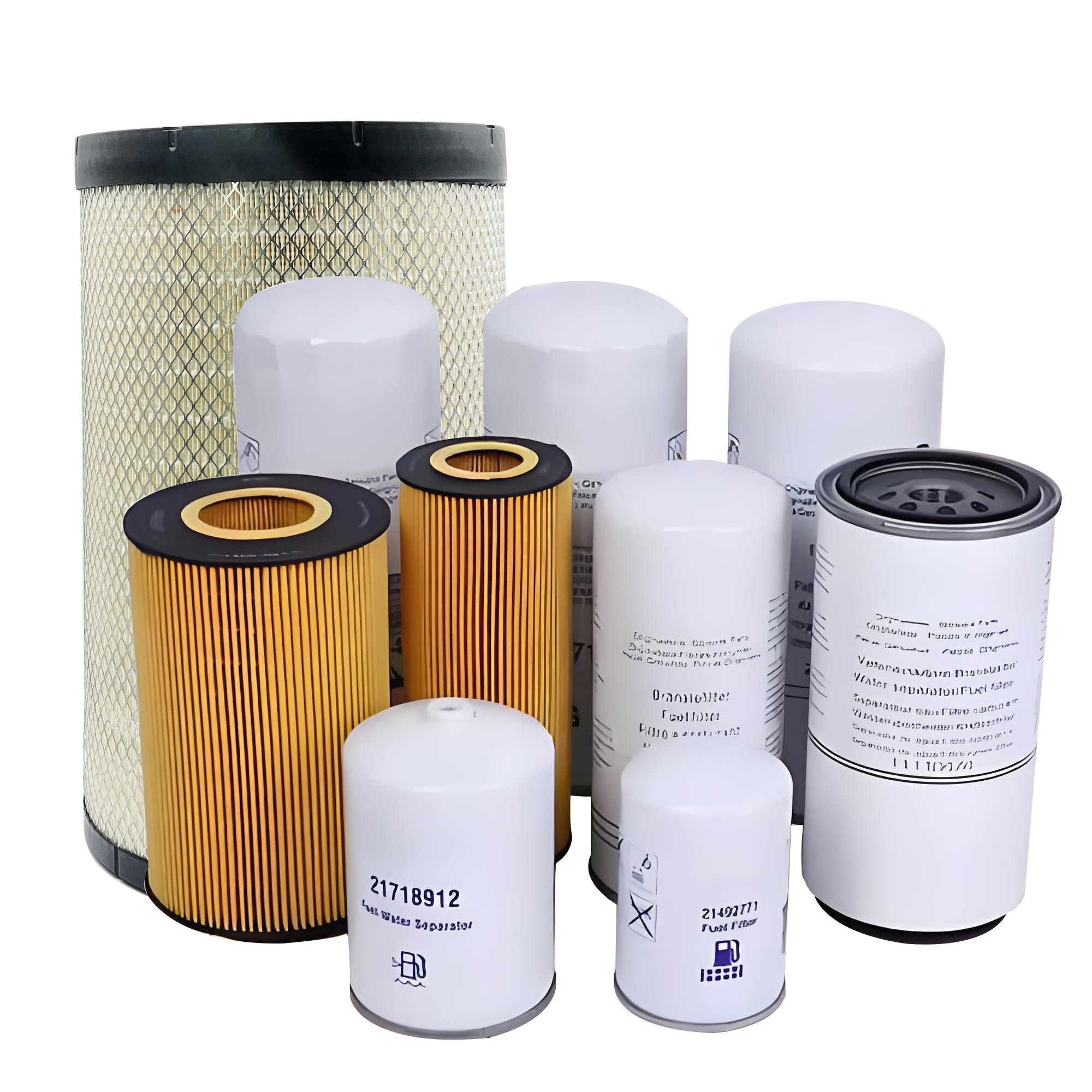 Volvo Series Oil, Fuel, and Air Filters for Heavy Duty Vehicles