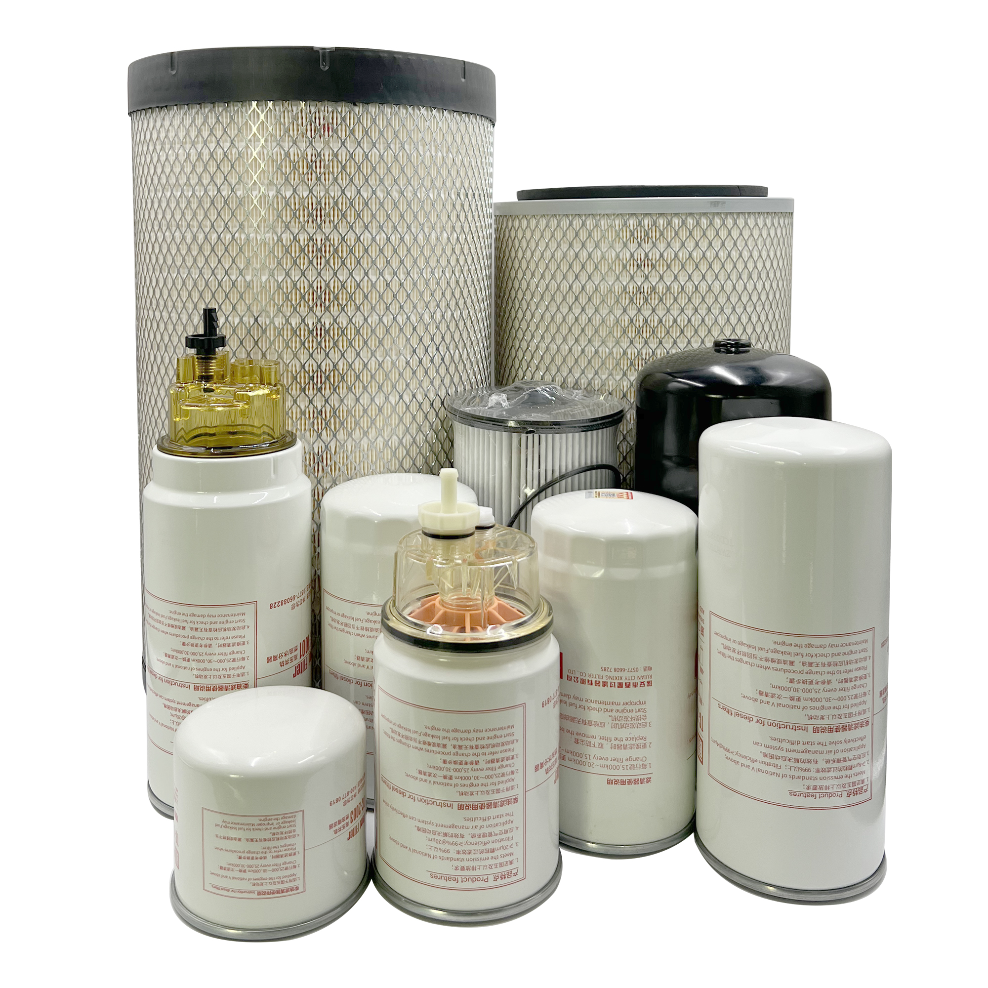 Heavy-Duty Truck Filters Series: Oil, Air, and Fuel Filters for Diesel Engines
