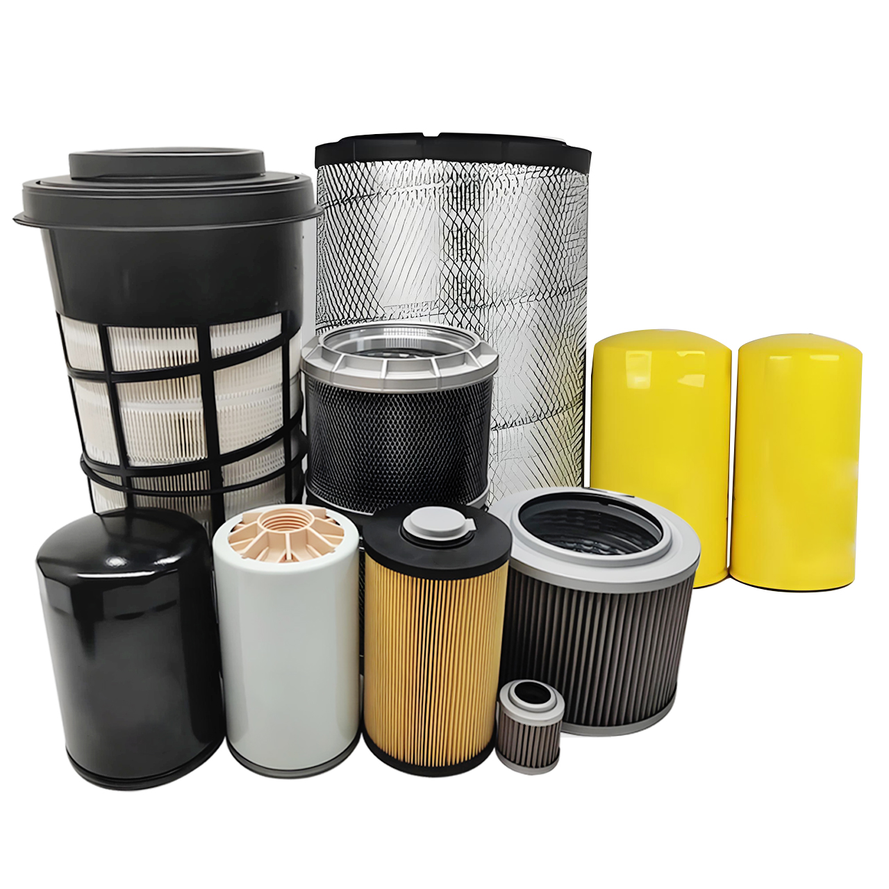Kobelco Series Oil, Air & Fuel Filters for Excavators and Construction Equipment