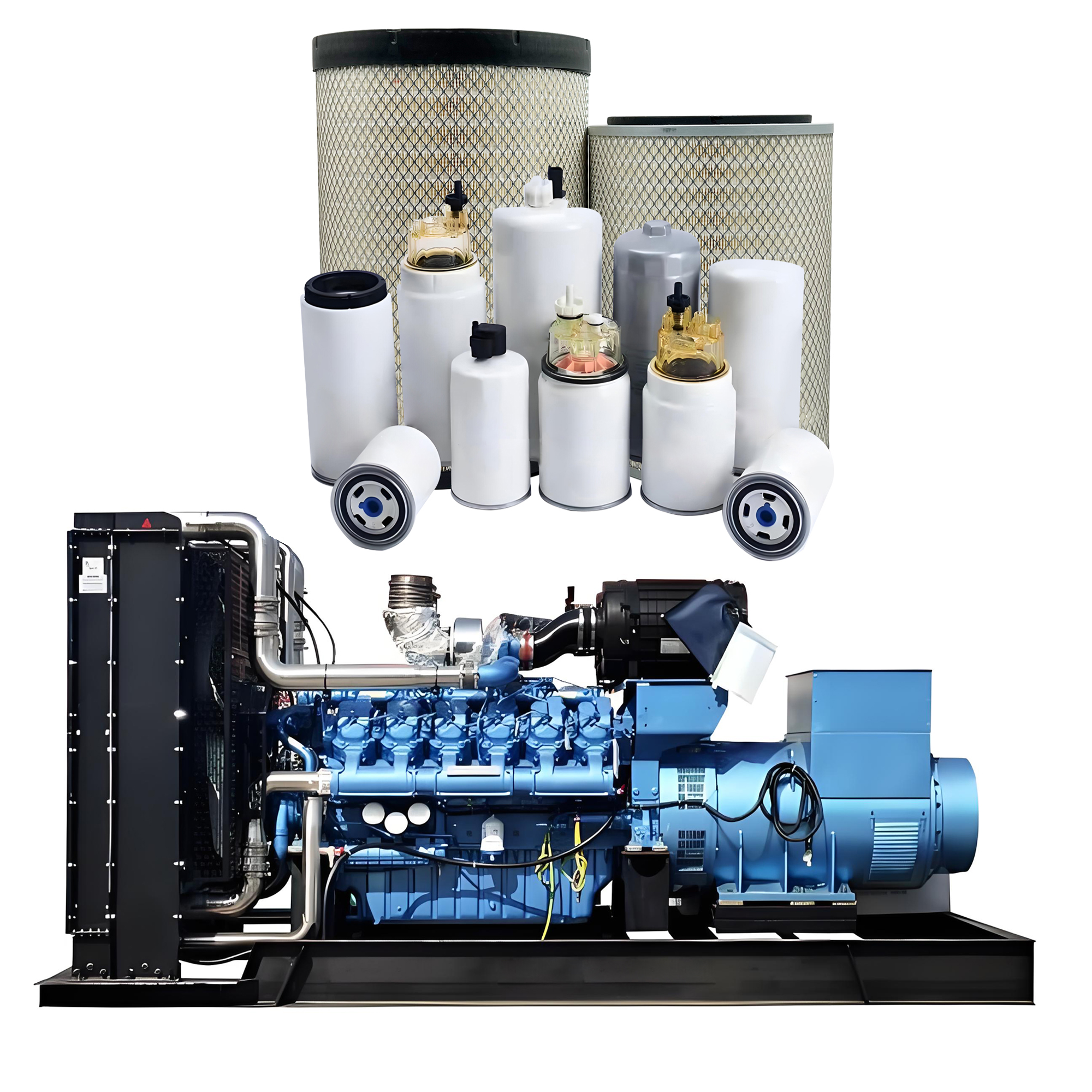 Weichai Generator Series Oil, Fuel & Air Filters for Heavy Duty Engines