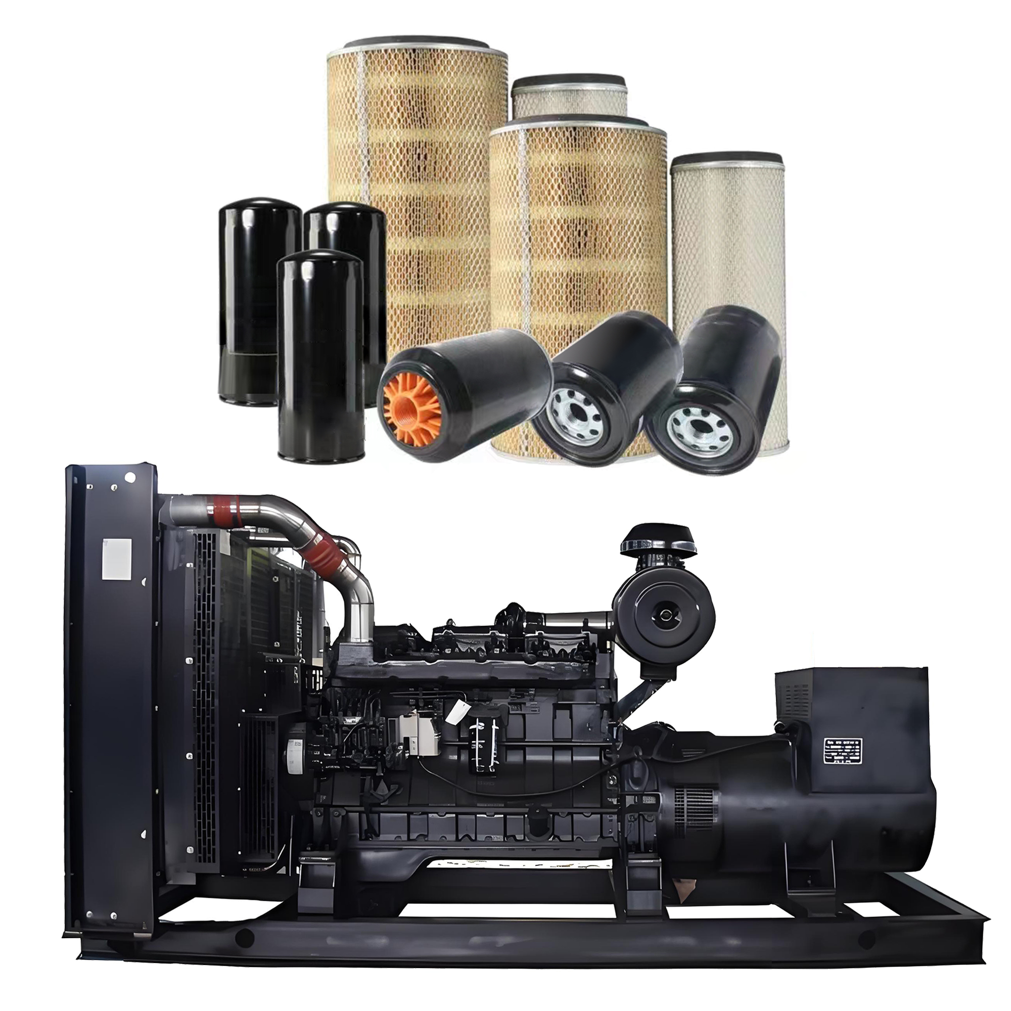 Shangchai Generator Series High-Efficiency Oil, Air & Fuel Filters