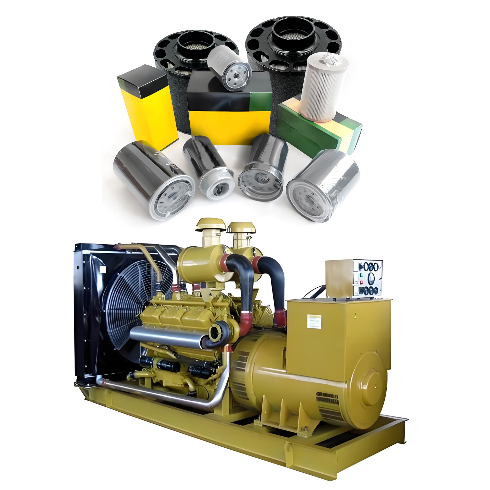 John Deere Generator Series Oil, Air & Fuel Filters for Long-lasting Engine Performance