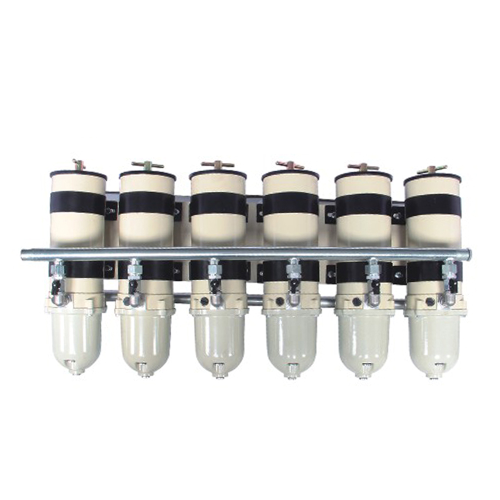 1000FG Six-Unit Six-Valve Oil-Water Separator for Diesel Engines and Industrial Equipment