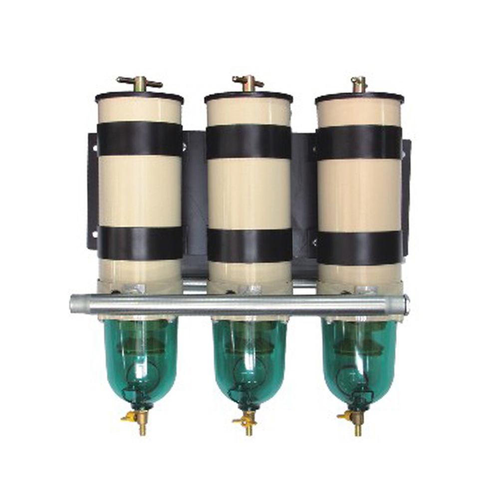 1000FG Three-Unit Straight Pipe Oil-Water Separator for Diesel Engines & Generators