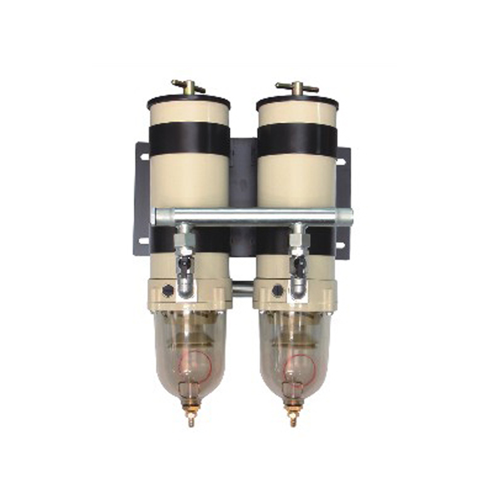 1000FG Two-Unit Straight Pipe Oil-Water Separator with Two-Valve for Marine Engines & Diesel Systems