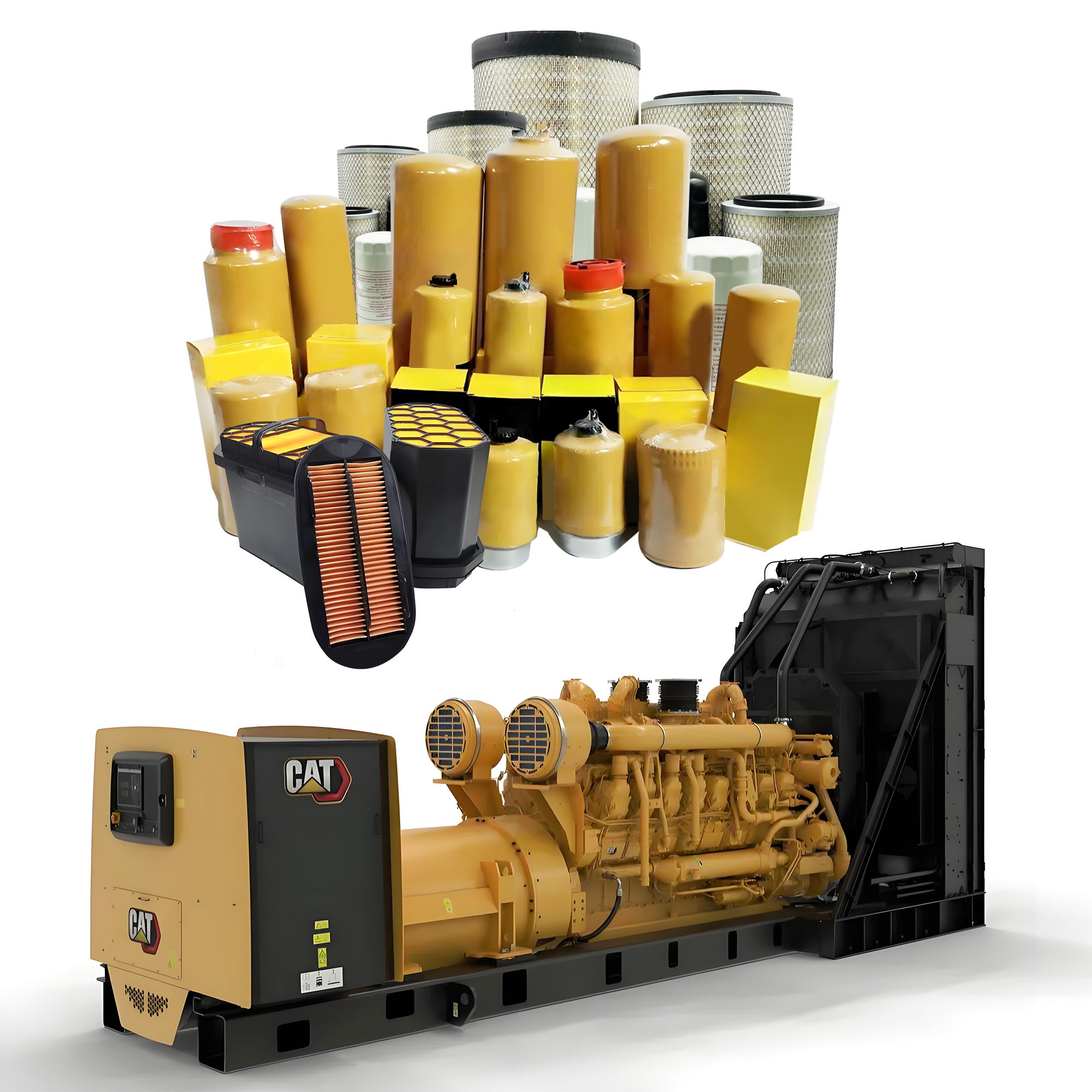 Caterpillar Generator Filters | High-Performance Oil, Fuel & Air Filters