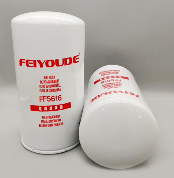 Feiyoude FF5616 Spin-On Diesel Fuel Filter for Detroit Diesel Engines – 1-1/16"-16 Thread