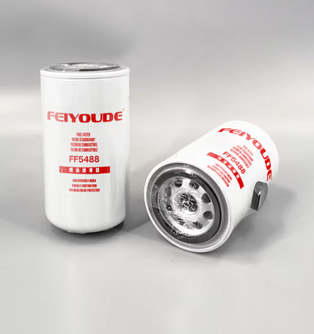 Feiyoude FF5488 Spin-On Diesel Fuel Filter for Cummins & Heavy-Duty Engines – 7/8"-14 Thread