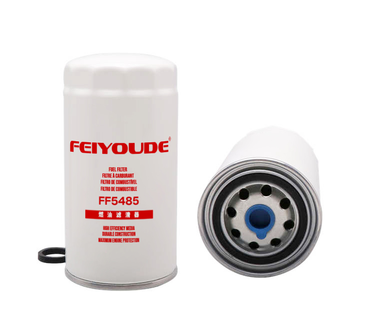 Feiyoude FF5485 Spin-On Diesel Fuel Filter for Cummins & Heavy-Duty Engines – M20×1.5 Thread