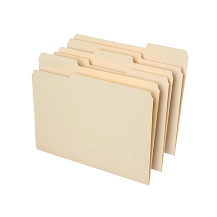 Manila File Folders