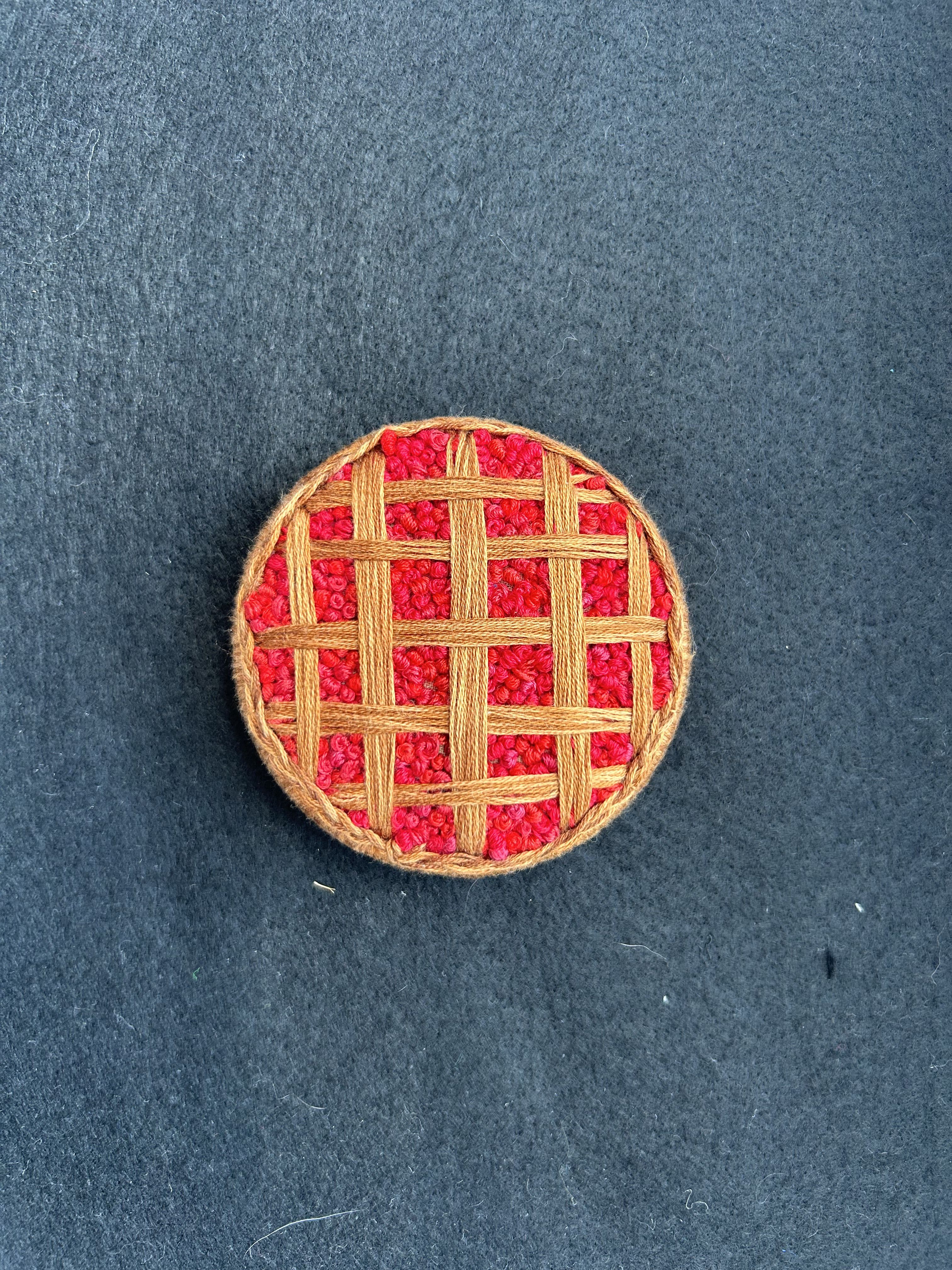 Embroidered Pie