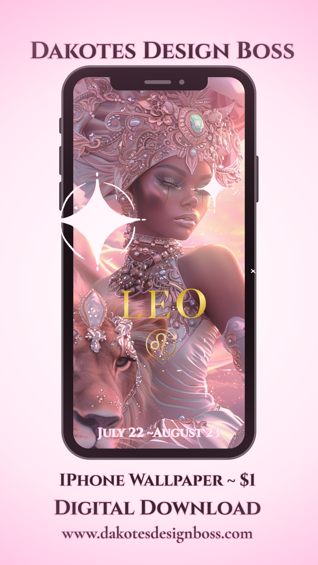 Leo female IPhone Wallpaper 