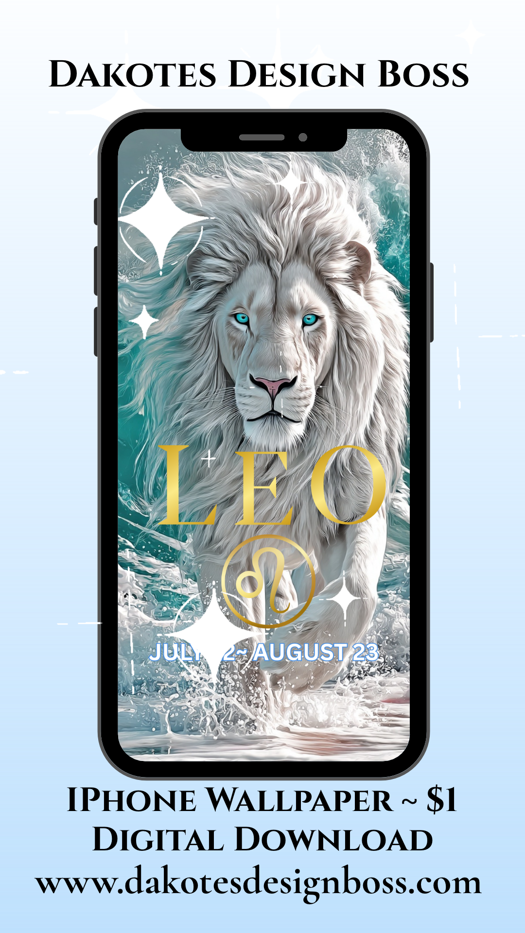 Leo Zodiac IPhone wallpaper 