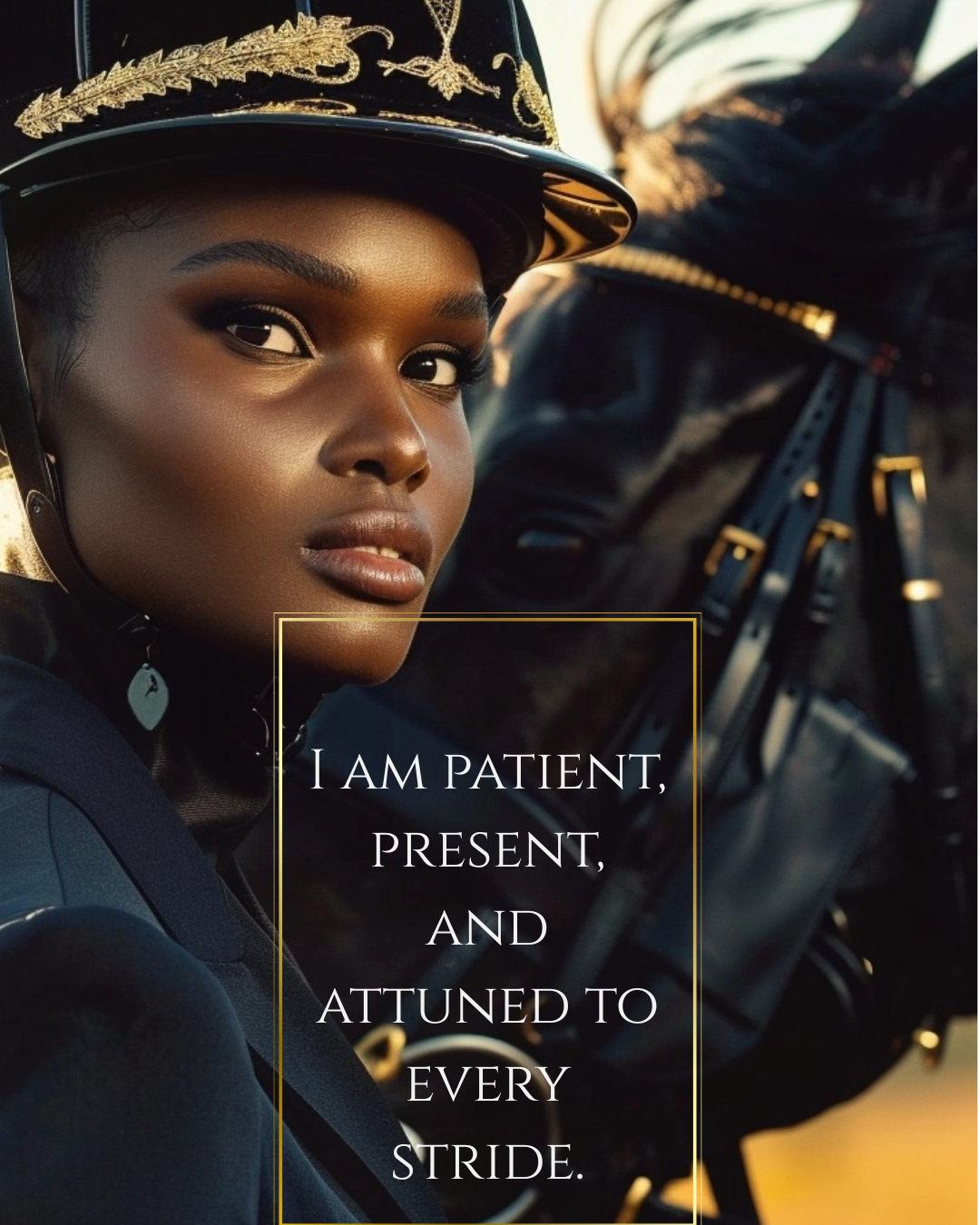 Elegant Equestrian inspirational IPhone wallpaper 