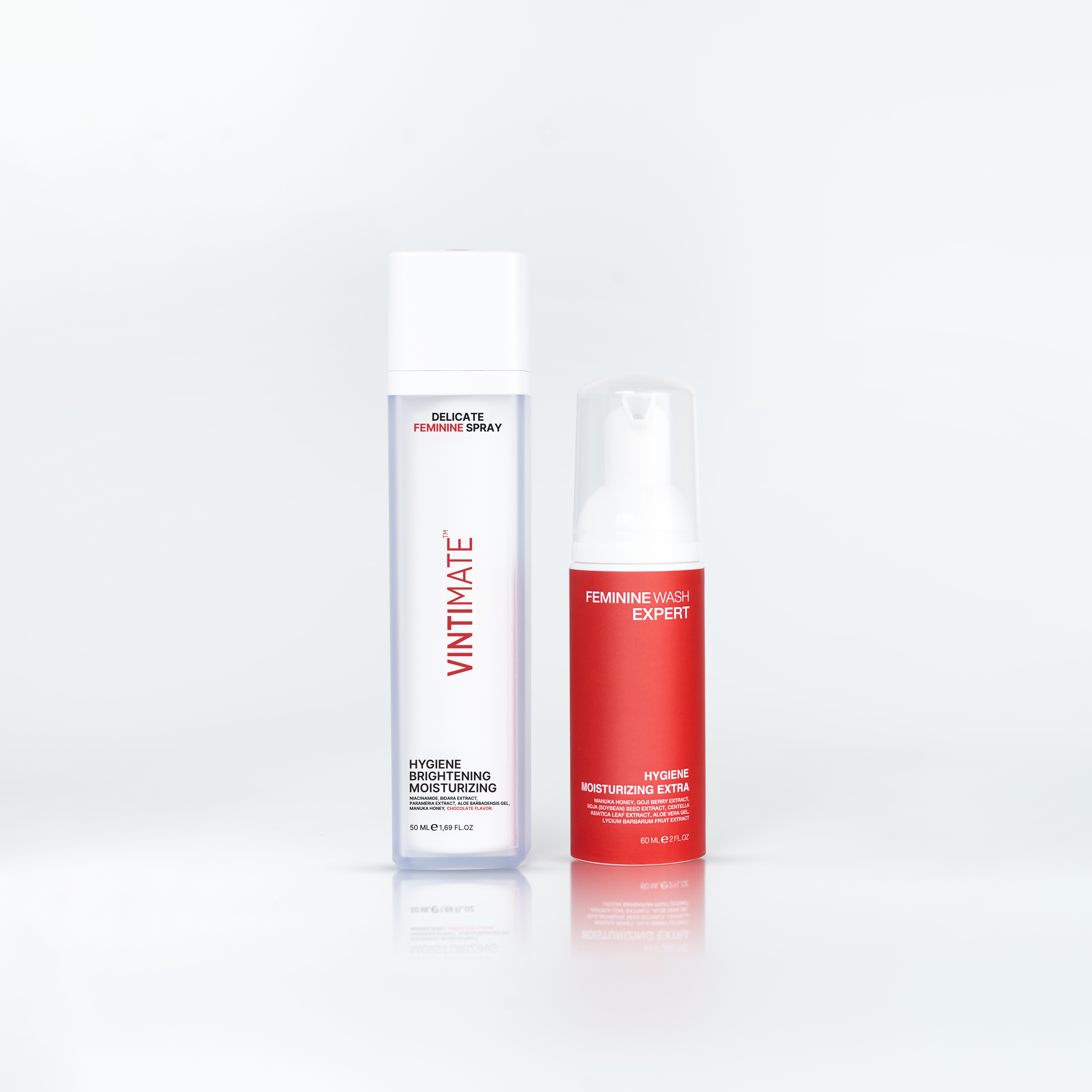 VINTIMATE™ | Feminine Care Perfect Modern Traveling Kit EXPERT FORMULA for Healthy & Plumpy Pink Intimate Area